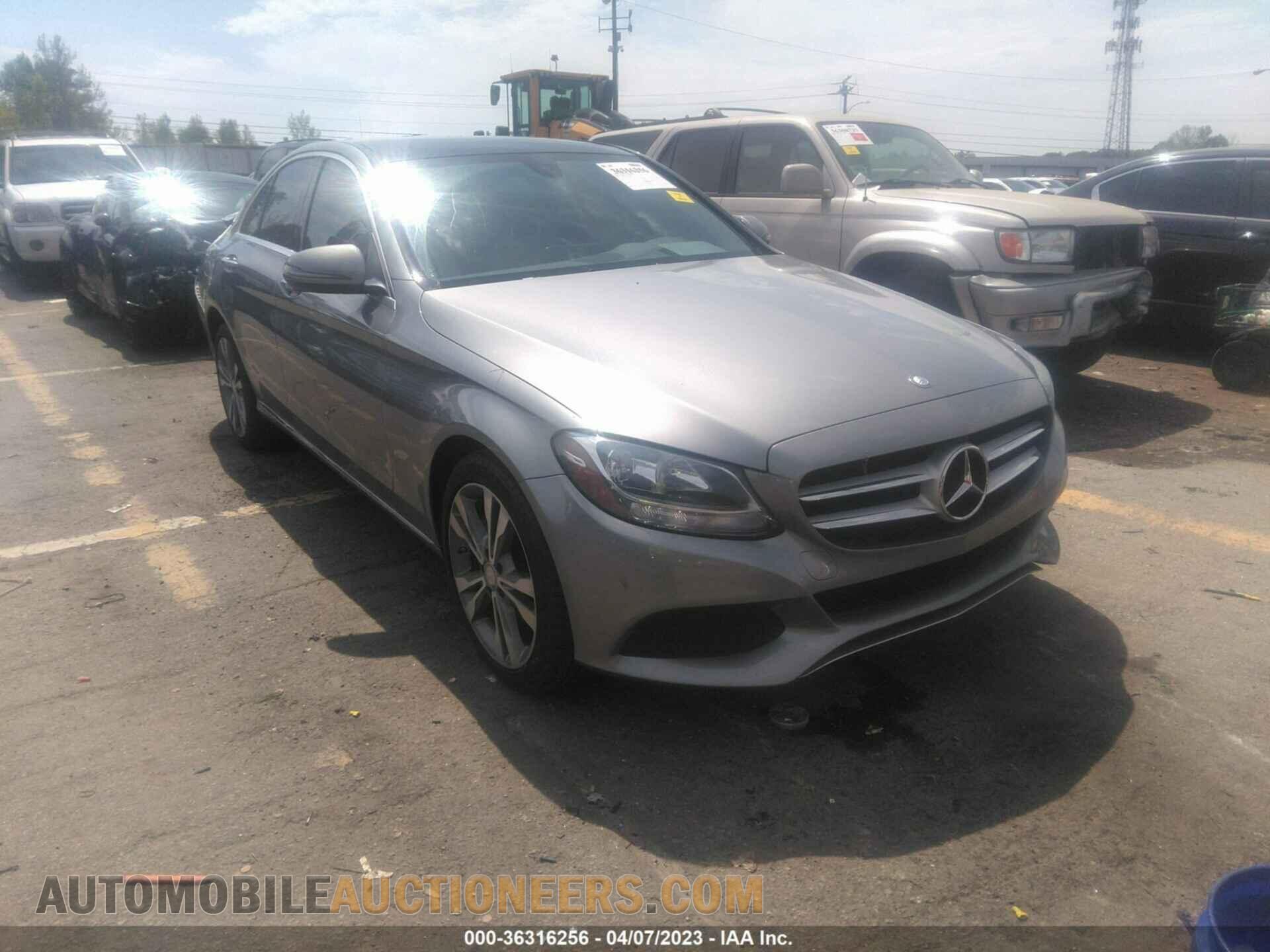55SWF4KB4GU100692 MERCEDES-BENZ C-CLASS 2016