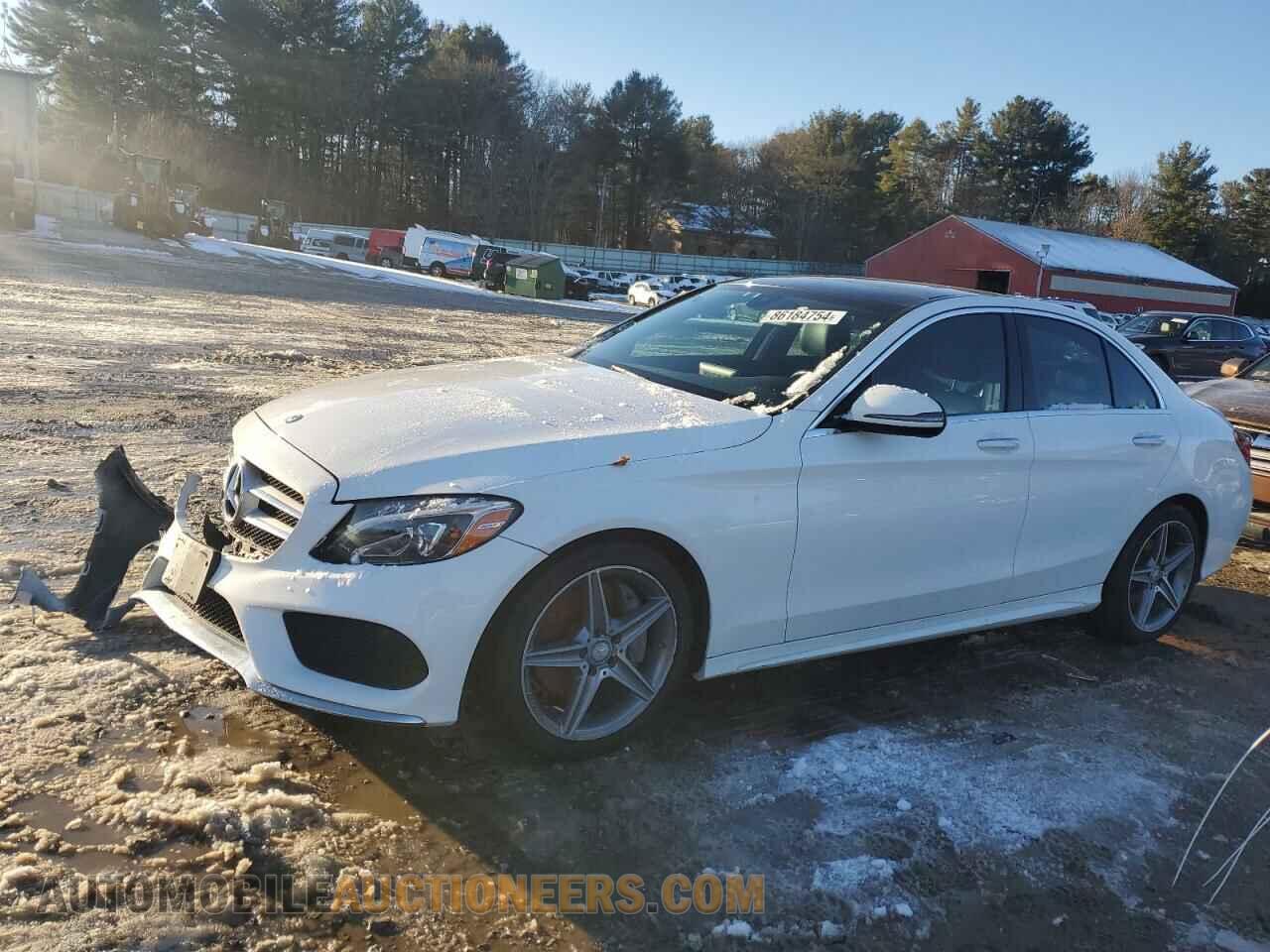 55SWF4KB4GU109165 MERCEDES-BENZ C-CLASS 2016