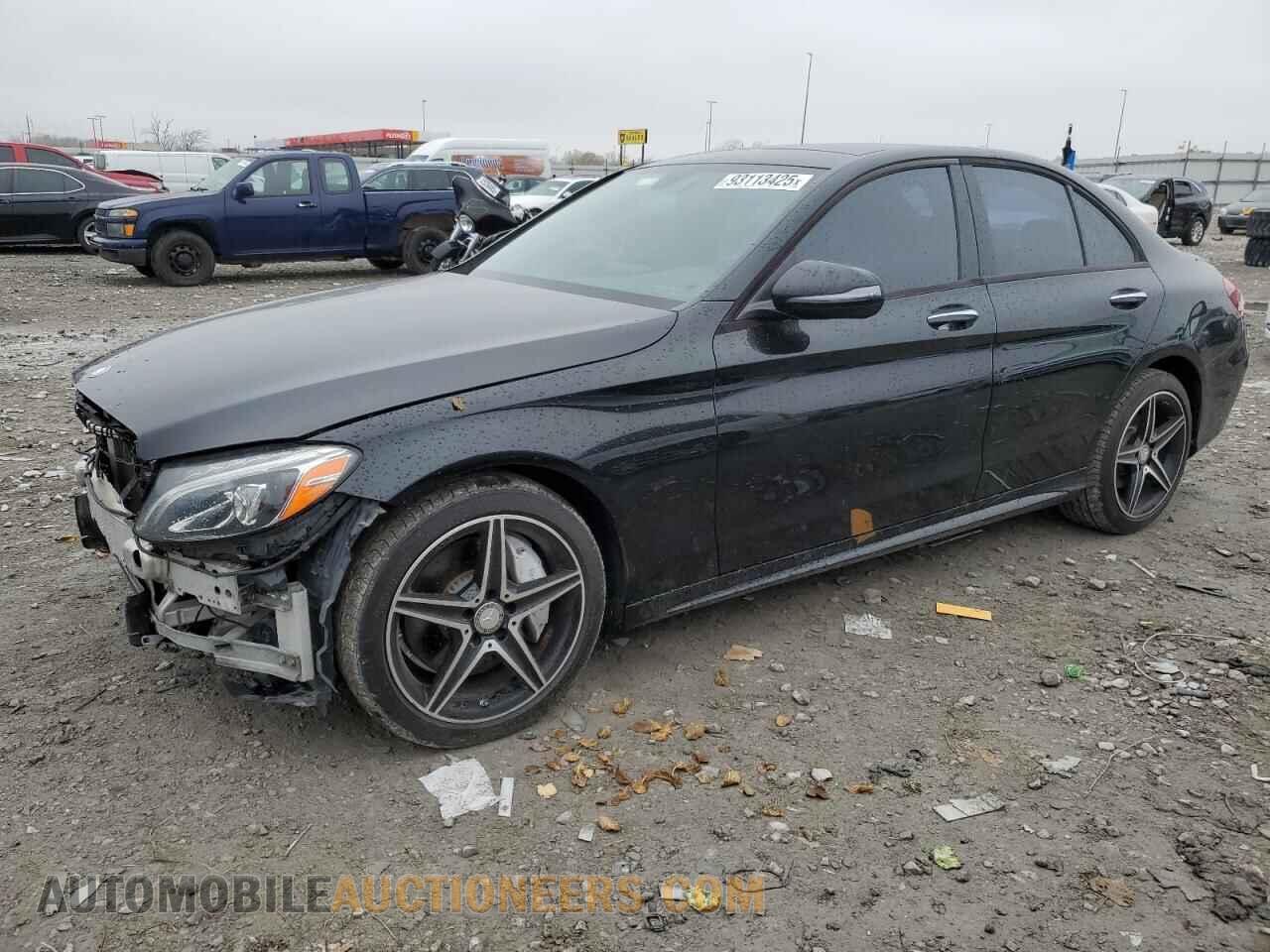 55SWF4KB4GU110381 MERCEDES-BENZ C-CLASS 2016