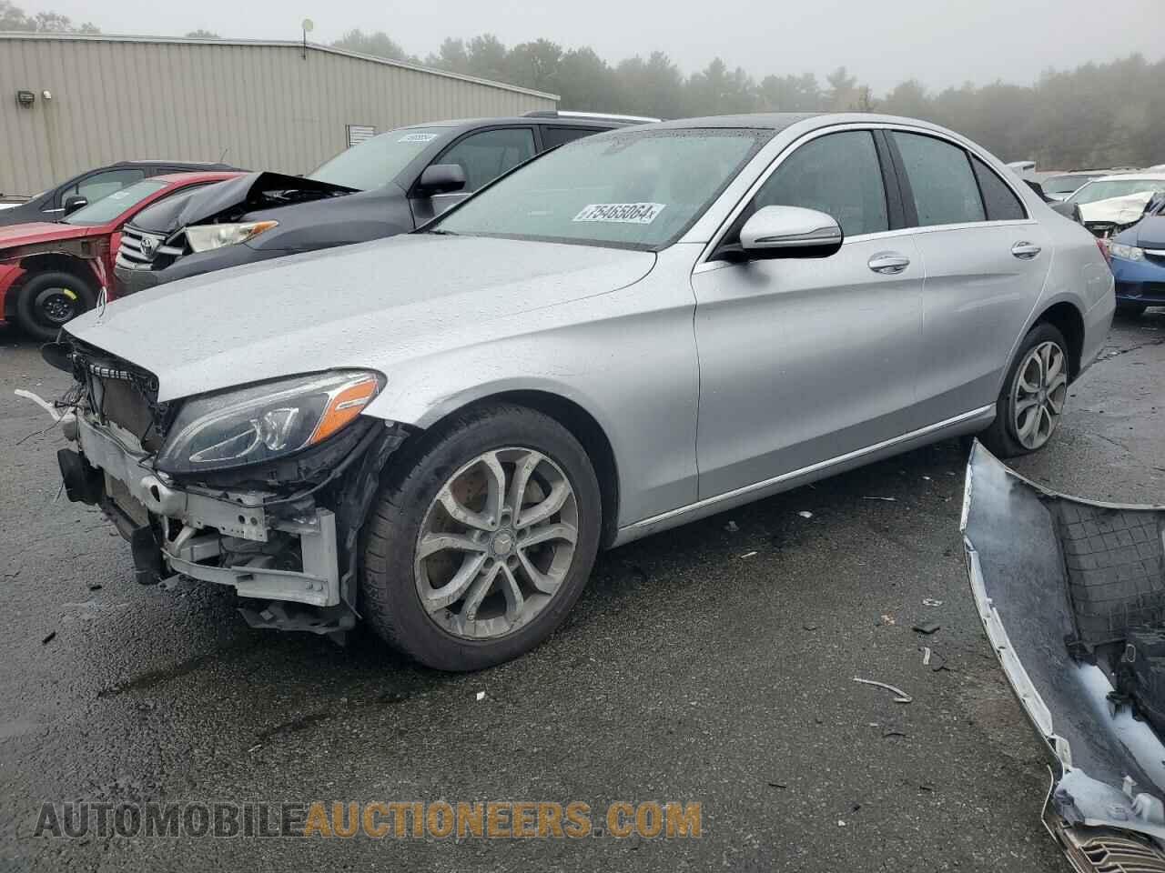 55SWF4KB4GU112664 MERCEDES-BENZ C-CLASS 2016