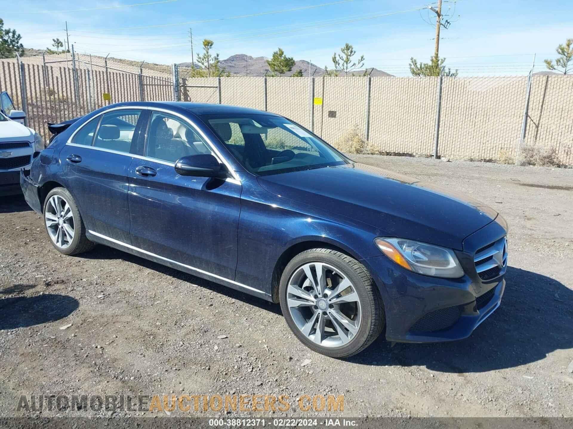 55SWF4KB4GU134843 MERCEDES-BENZ C 300 2016