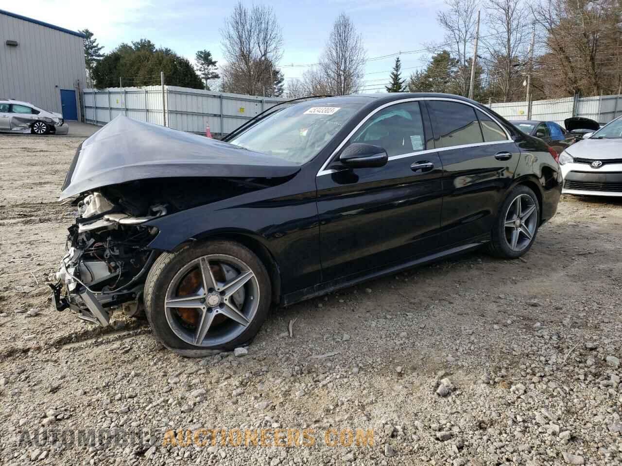 55SWF4KB4GU134972 MERCEDES-BENZ C-CLASS 2016
