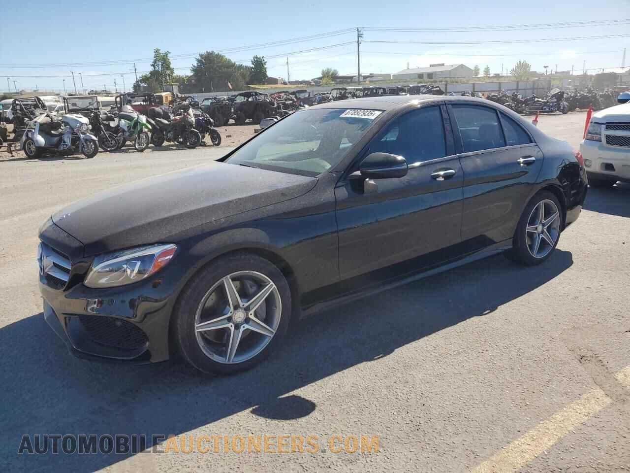 55SWF4KB4GU135653 MERCEDES-BENZ C-CLASS 2016