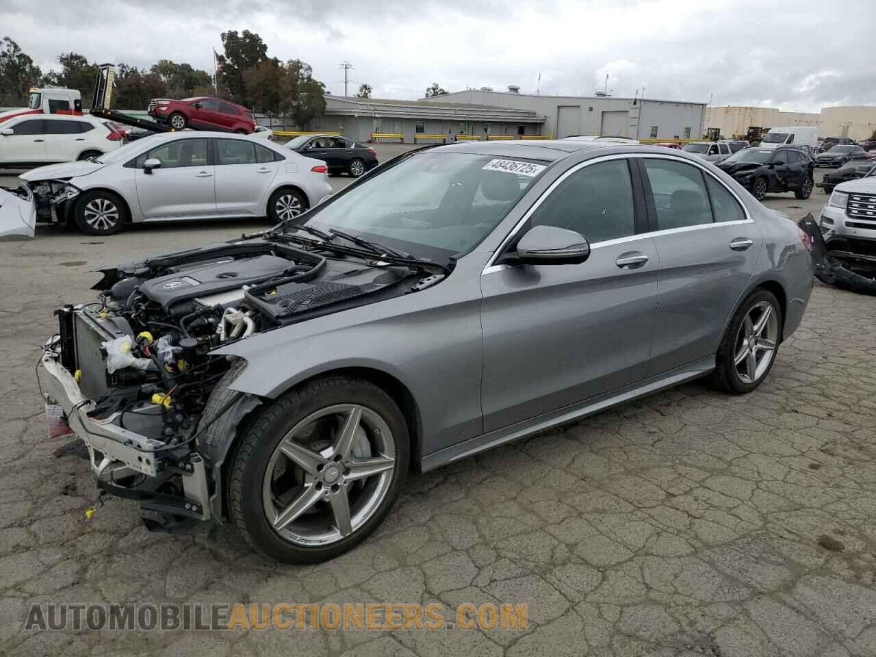 55SWF4KB4GU136642 MERCEDES-BENZ C-CLASS 2016