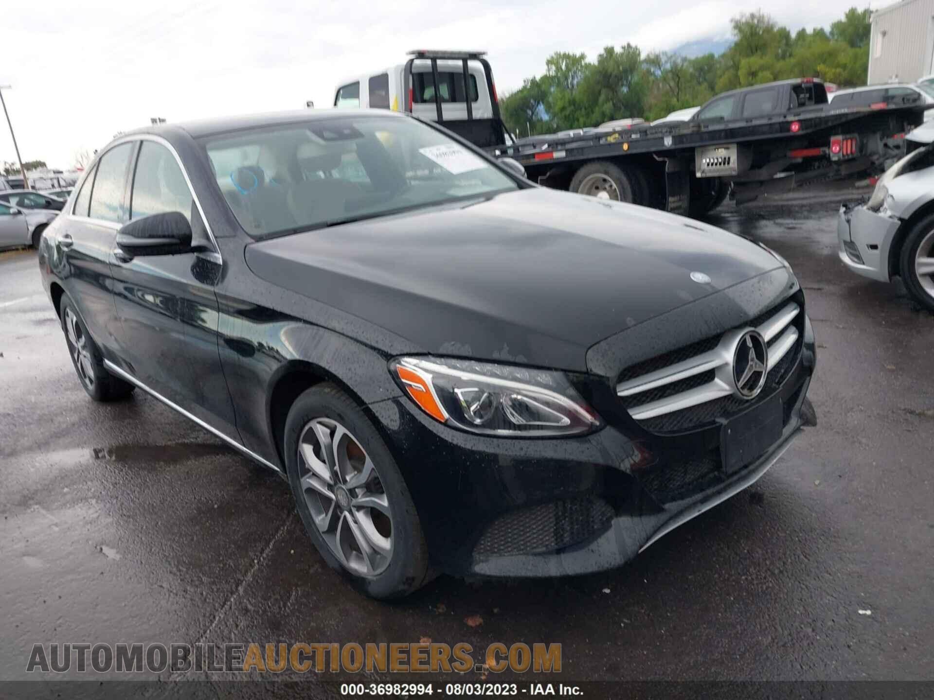 55SWF4KB4GU137256 MERCEDES-BENZ C-CLASS 2016