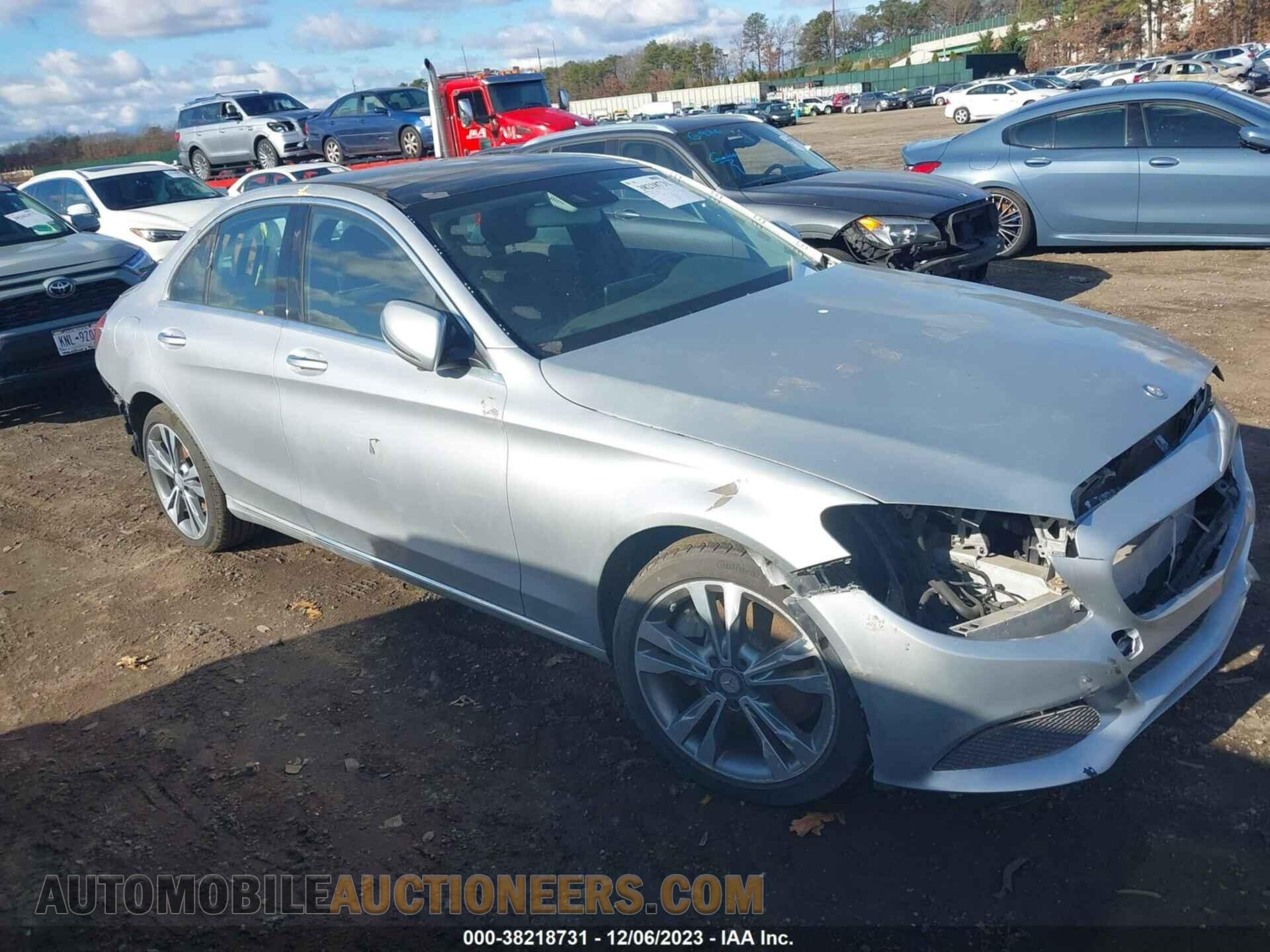 55SWF4KB4GU138908 MERCEDES-BENZ C-CLASS 2016