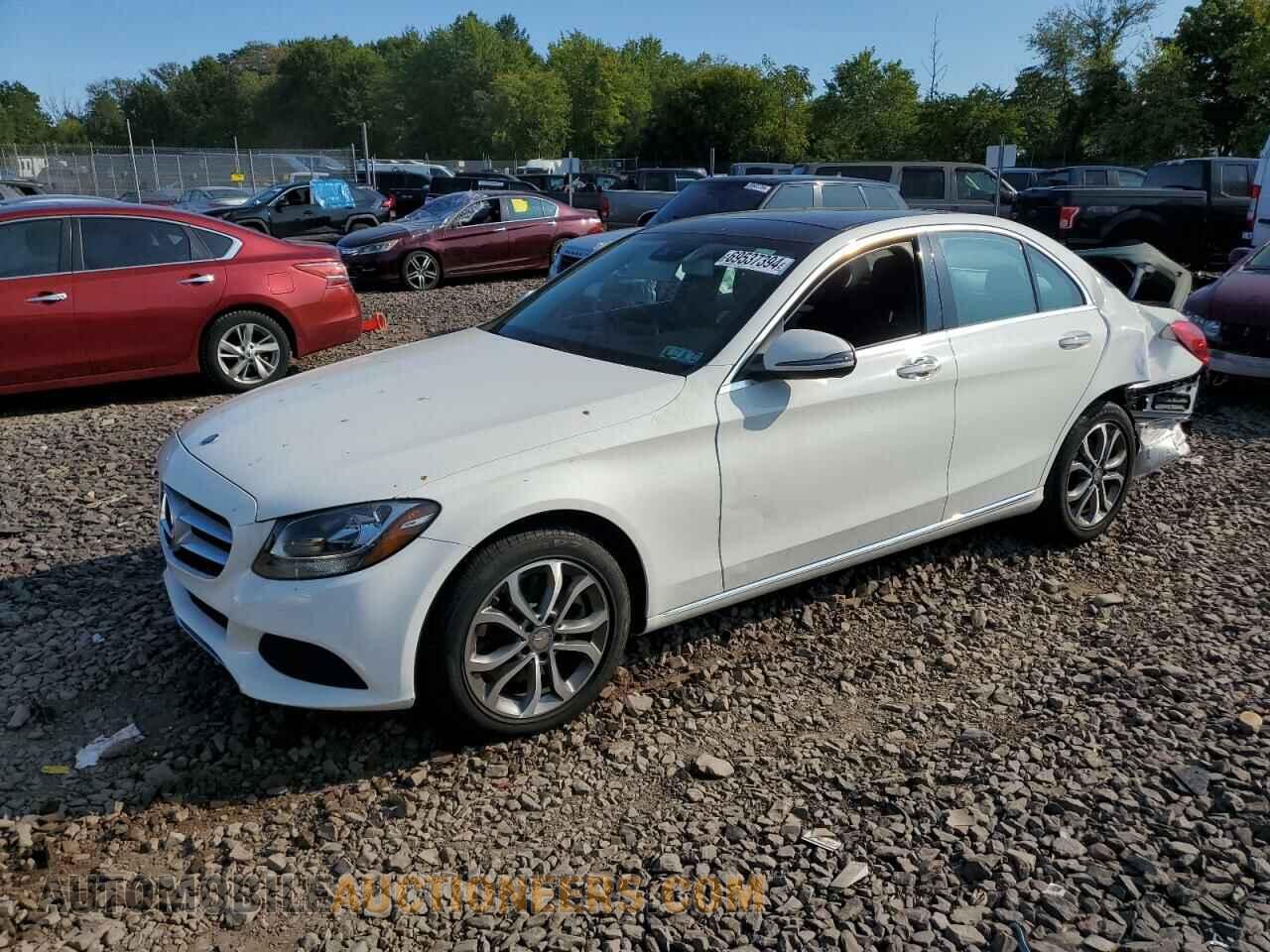 55SWF4KB4GU138942 MERCEDES-BENZ C-CLASS 2016