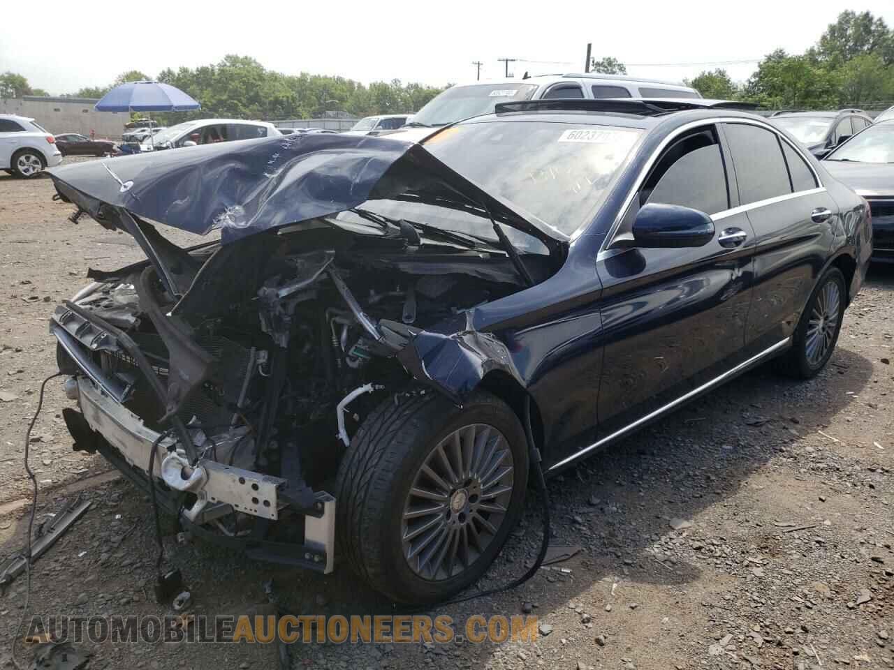 55SWF4KB4GU139556 MERCEDES-BENZ C-CLASS 2016