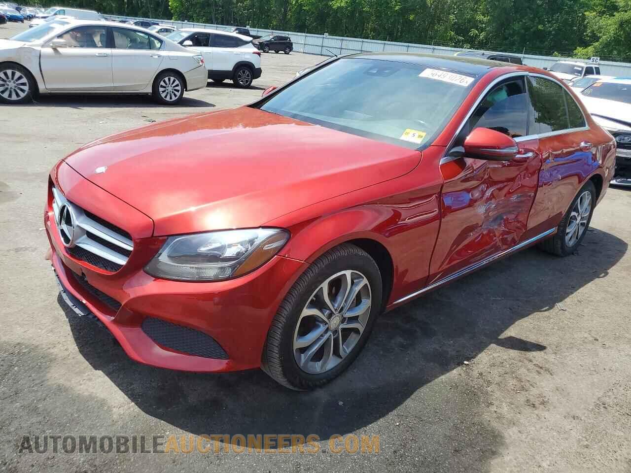 55SWF4KB4GU142487 MERCEDES-BENZ C-CLASS 2016