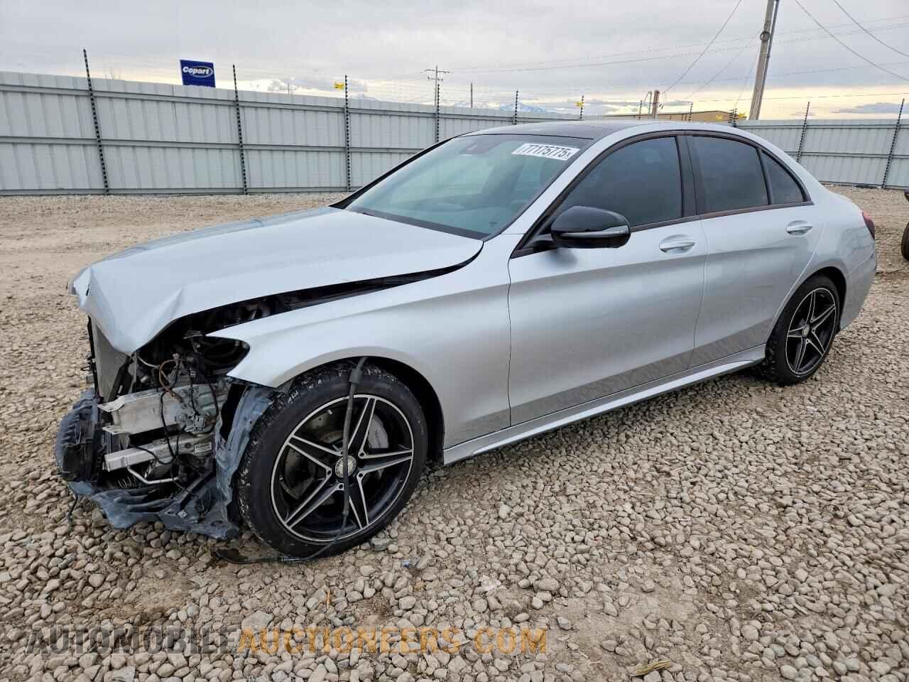 55SWF4KB4GU143073 MERCEDES-BENZ C-CLASS 2016