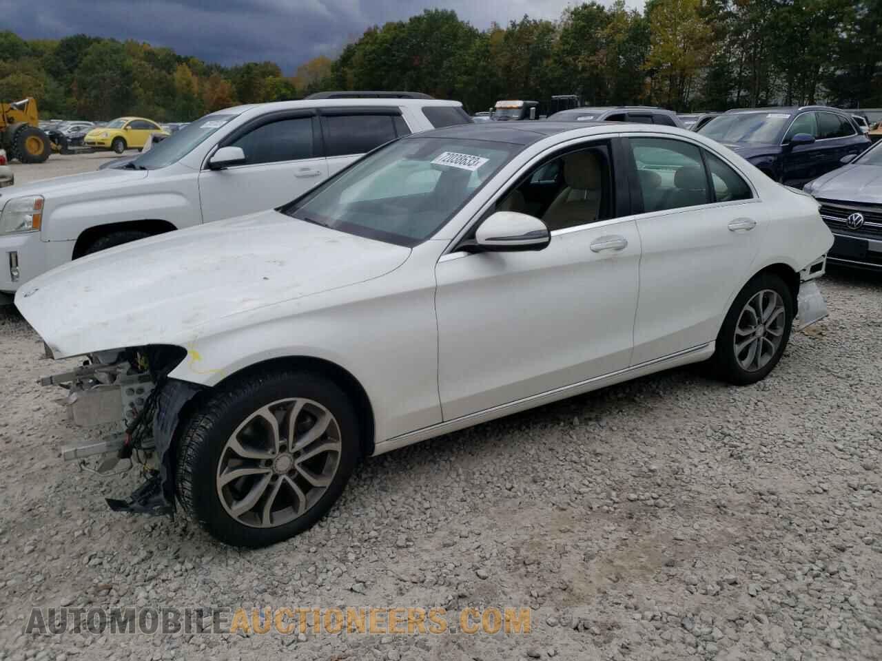 55SWF4KB4GU143204 MERCEDES-BENZ C-CLASS 2016