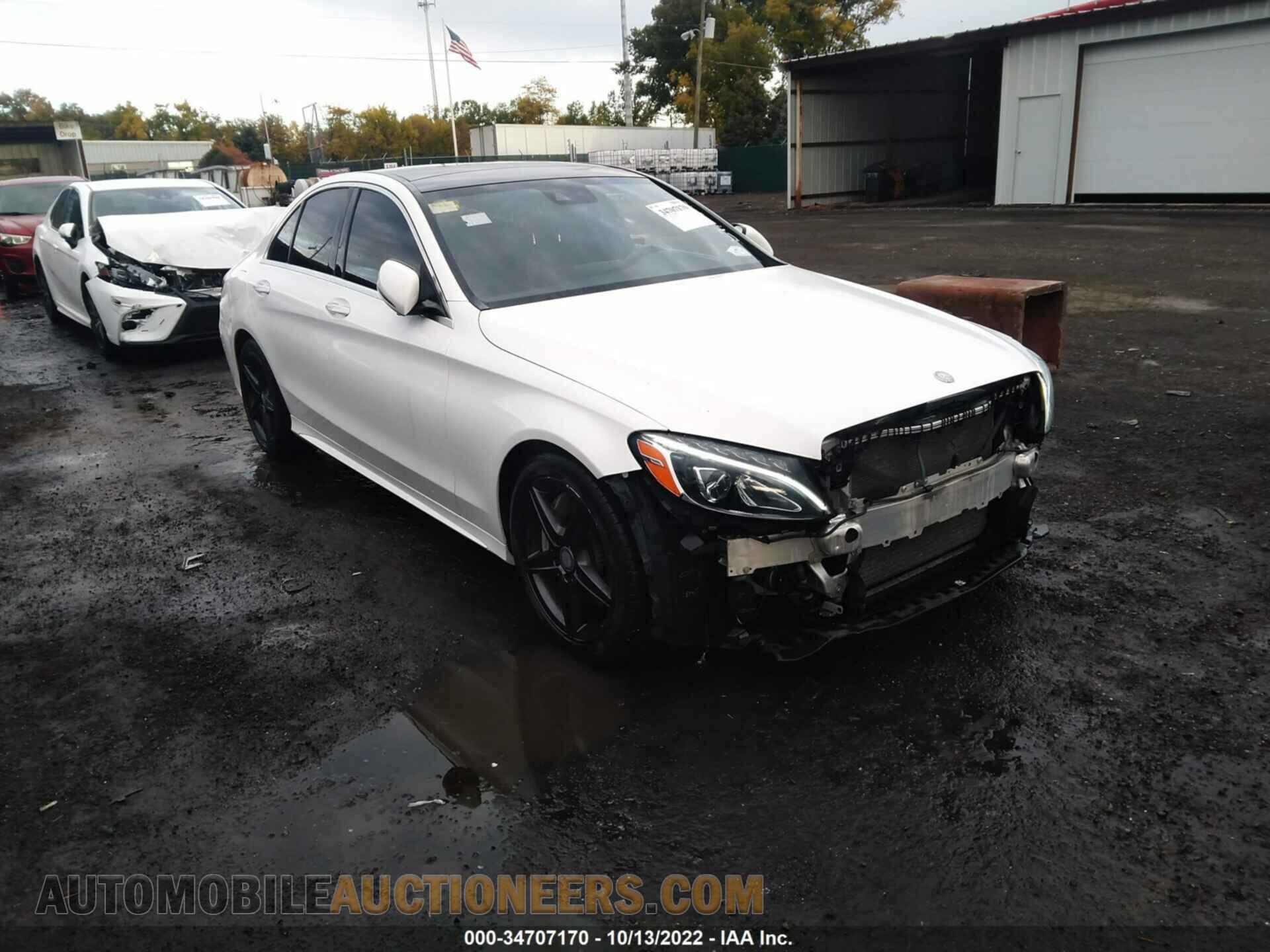 55SWF4KB4GU145762 MERCEDES-BENZ C-CLASS 2016