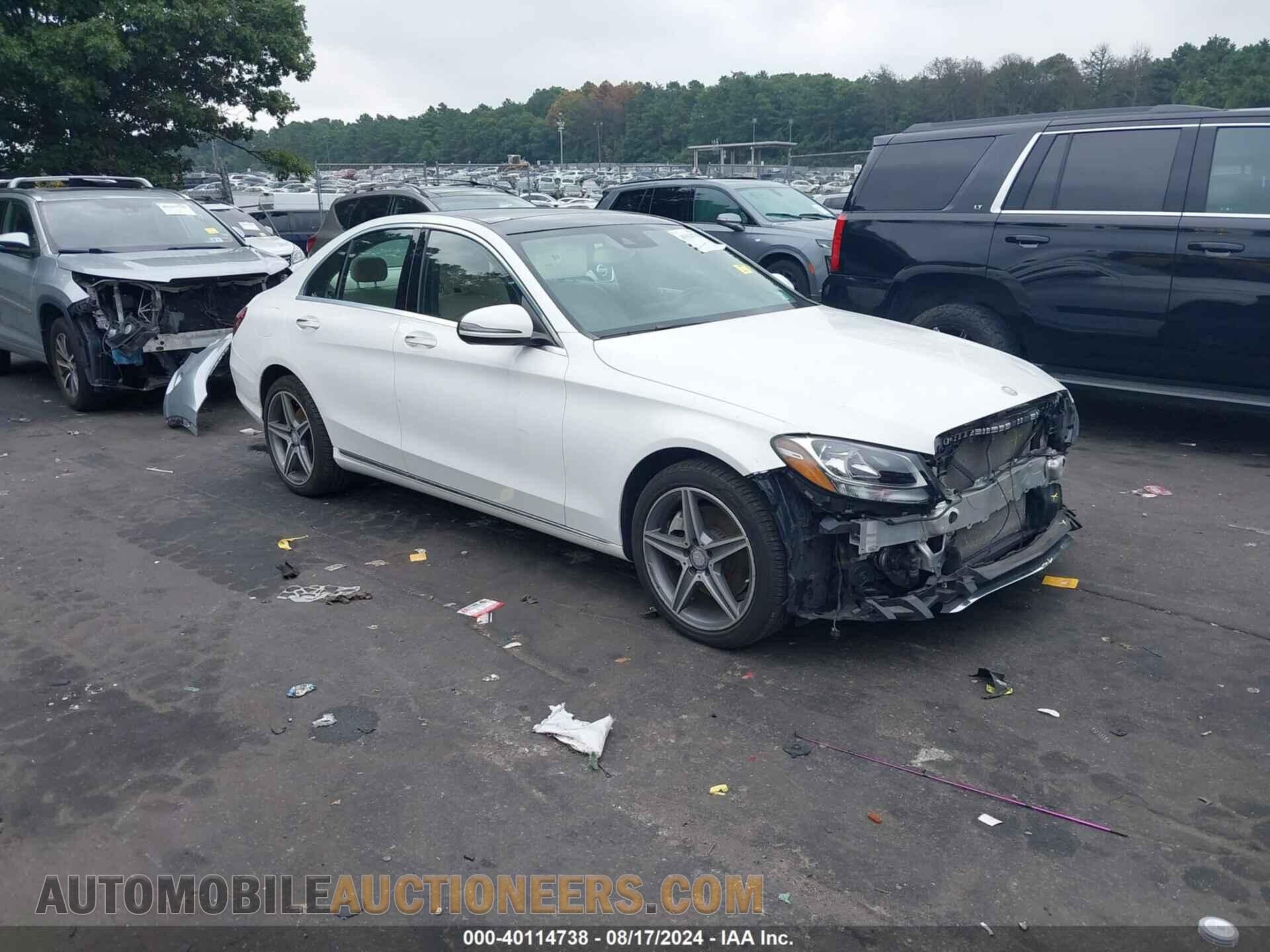 55SWF4KB4GU151013 MERCEDES-BENZ C 300 2016