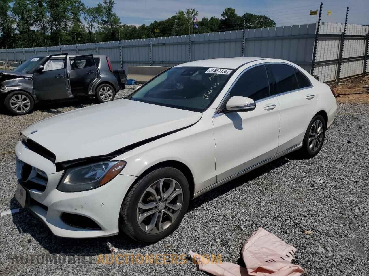 55SWF4KB4GU152887 MERCEDES-BENZ C-CLASS 2016