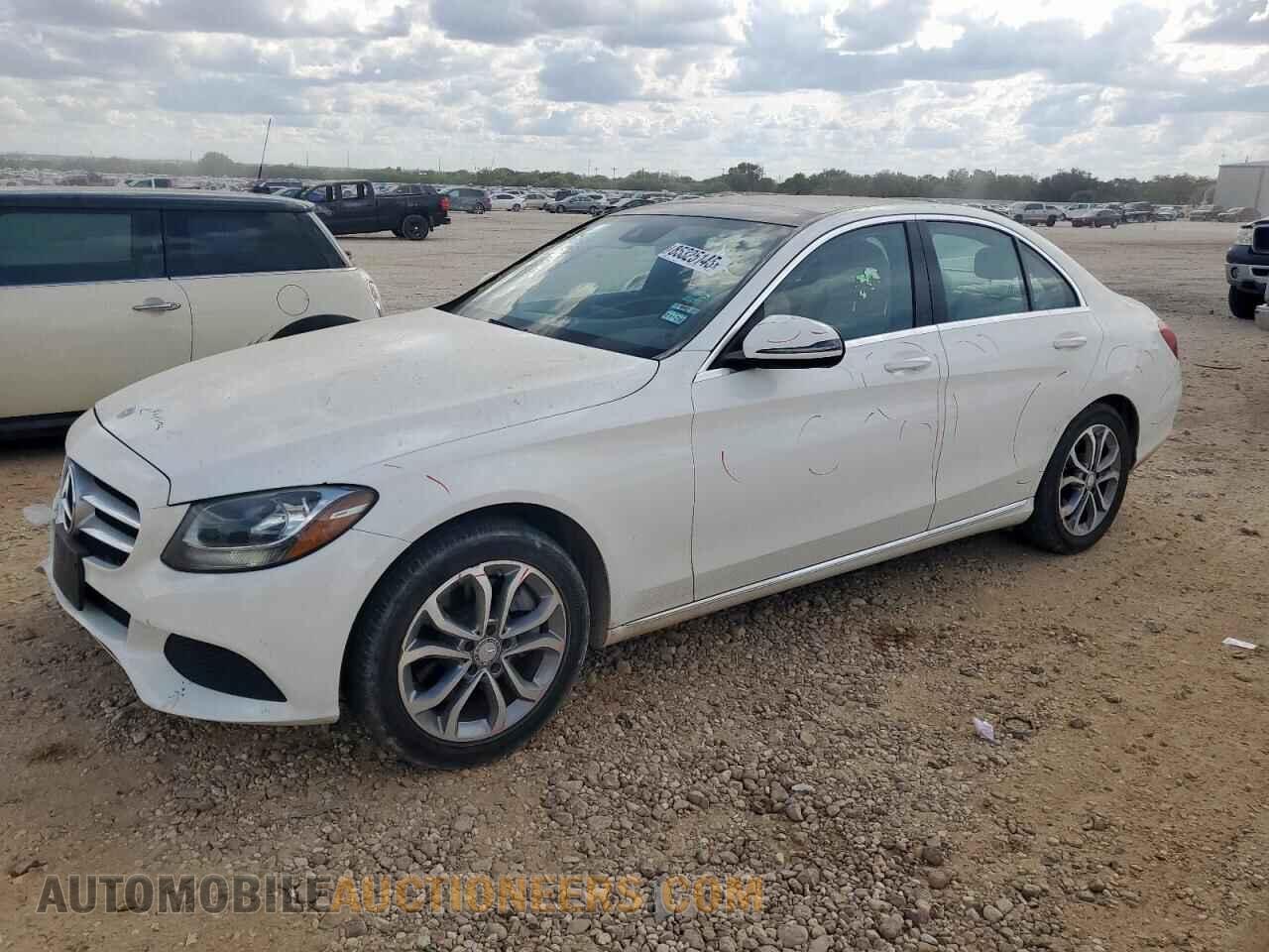 55SWF4KB4GU154395 MERCEDES-BENZ C-CLASS 2016