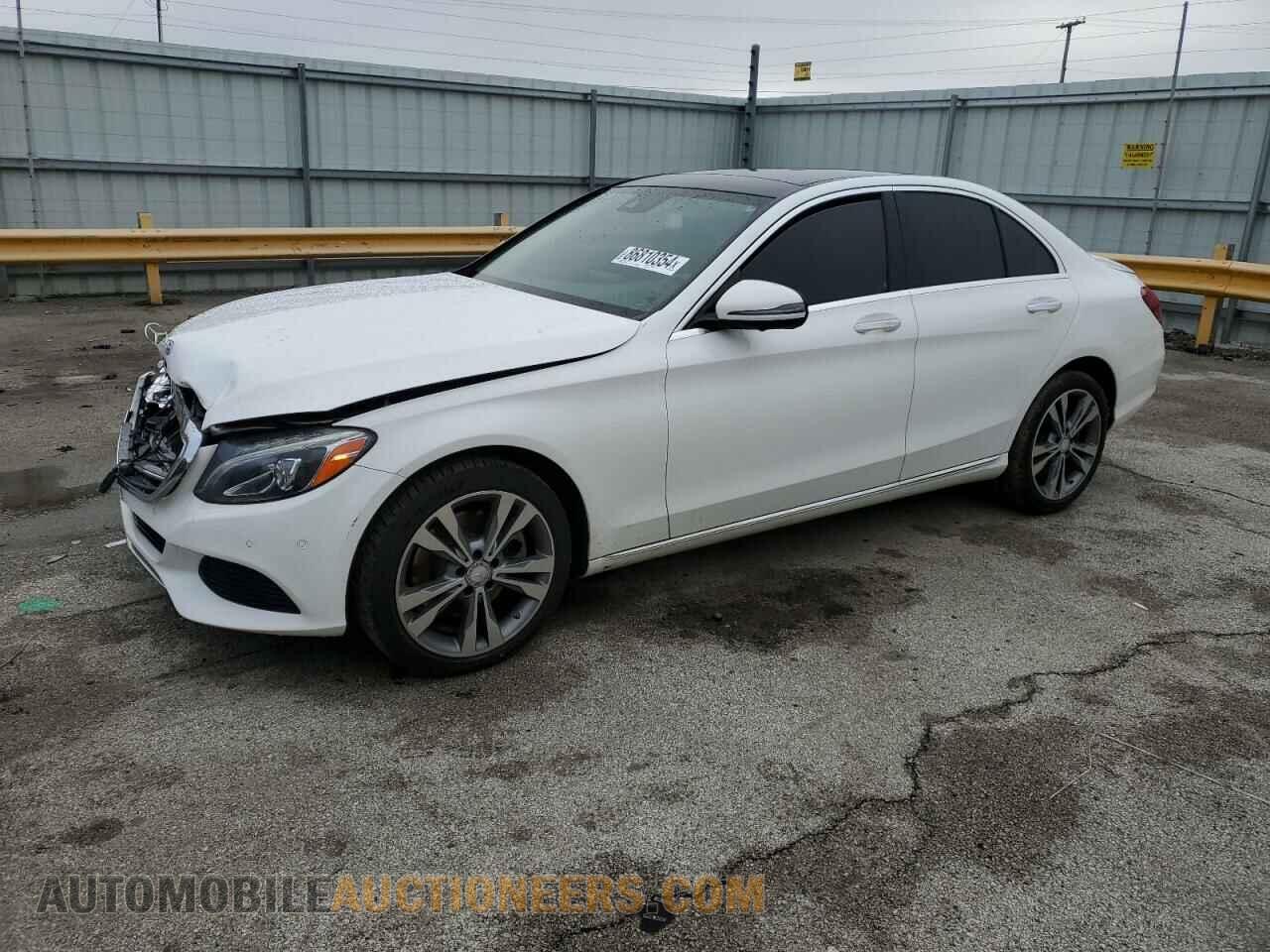 55SWF4KB4GU155207 MERCEDES-BENZ C-CLASS 2016