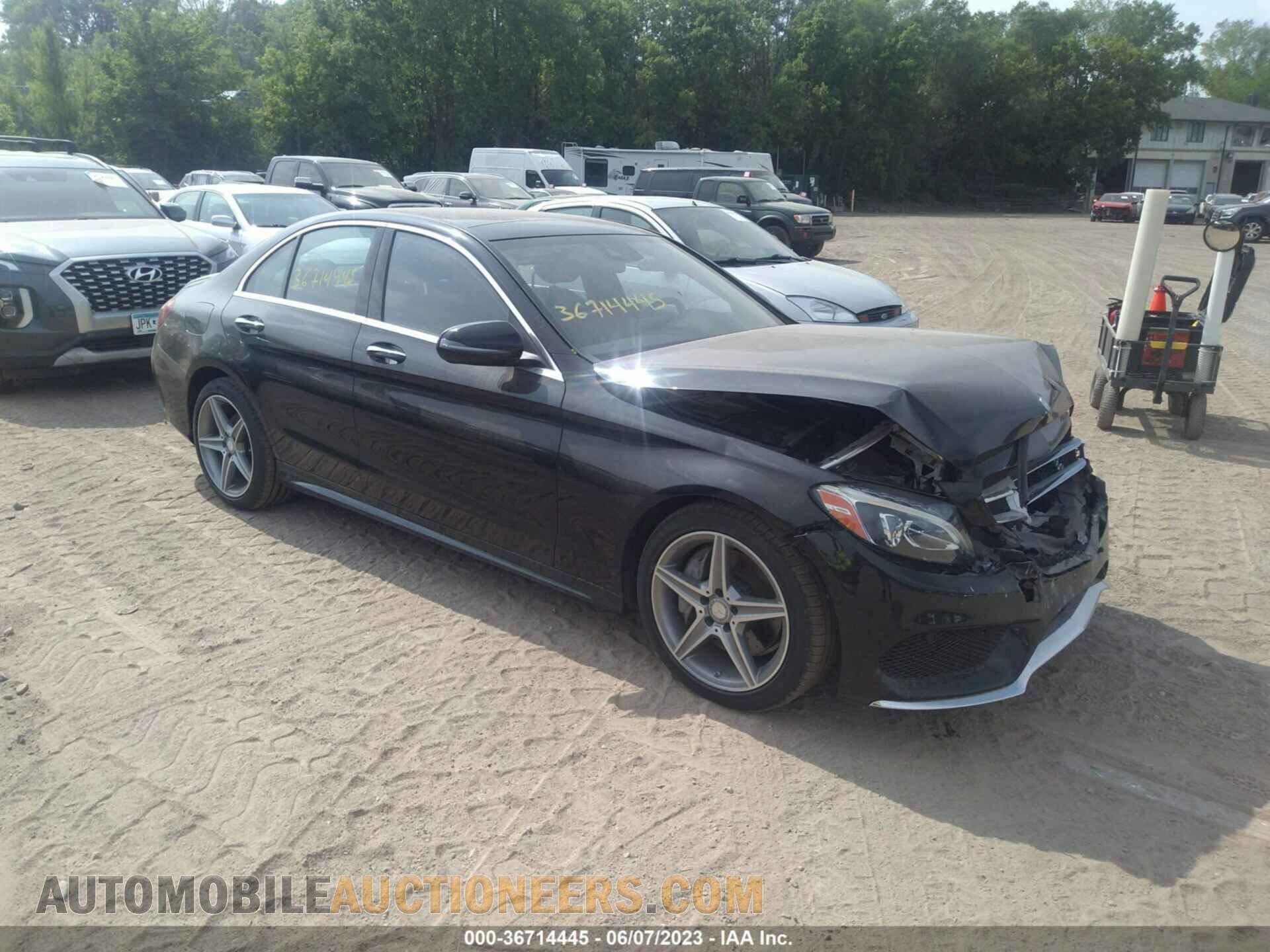 55SWF4KB4GU157653 MERCEDES-BENZ C-CLASS 2016