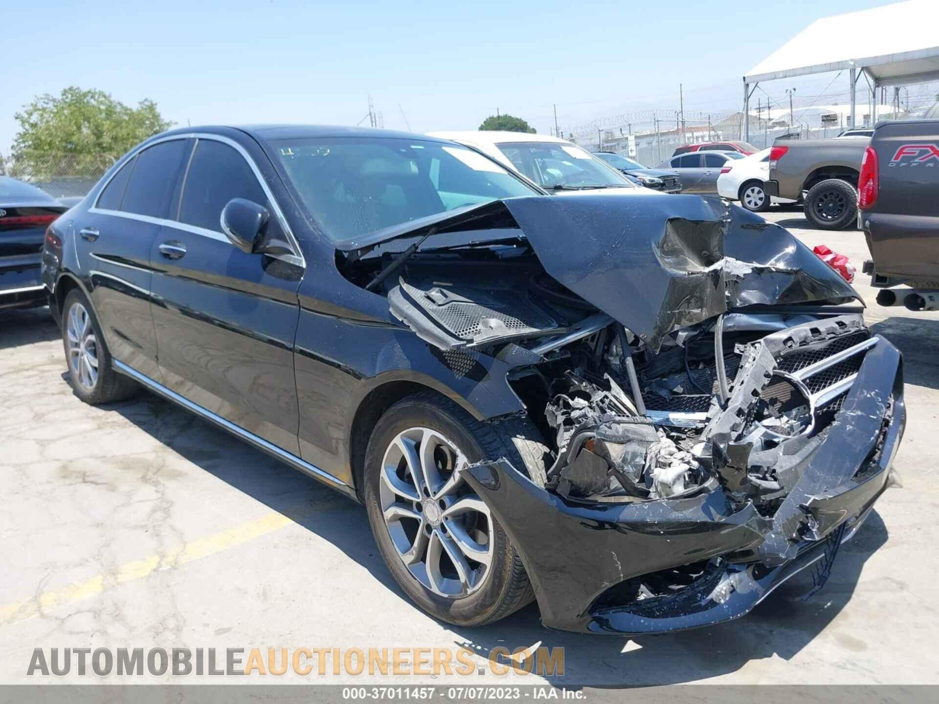 55SWF4KB4GU161704 MERCEDES-BENZ C-CLASS 2016