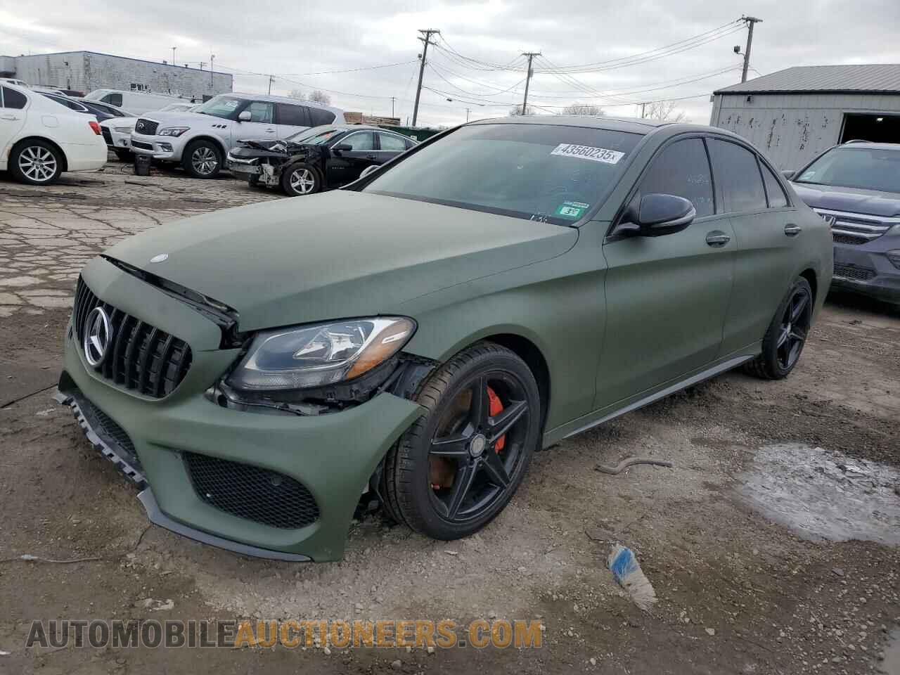 55SWF4KB4GU162903 MERCEDES-BENZ C-CLASS 2016
