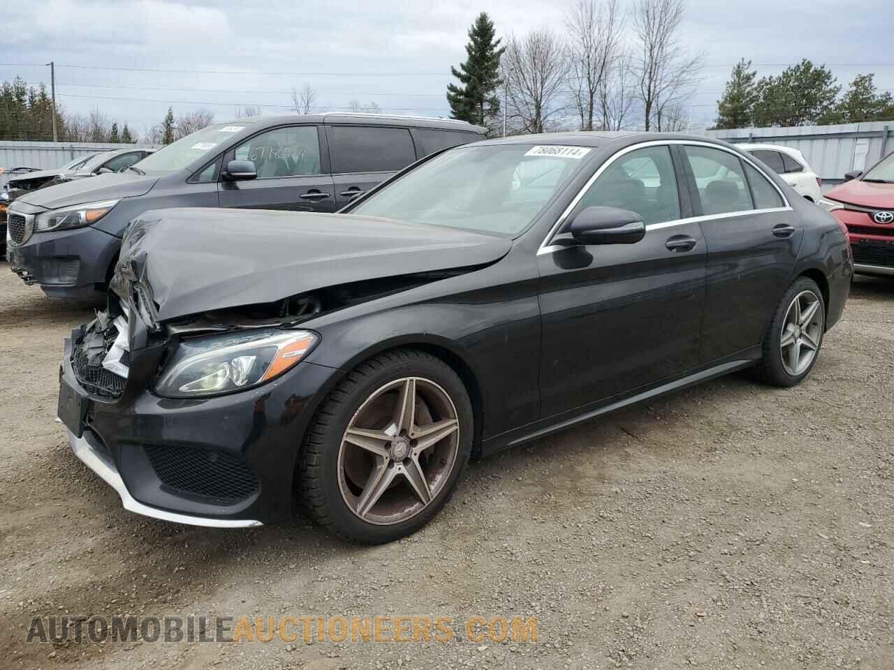 55SWF4KB4GU168376 MERCEDES-BENZ C-CLASS 2016