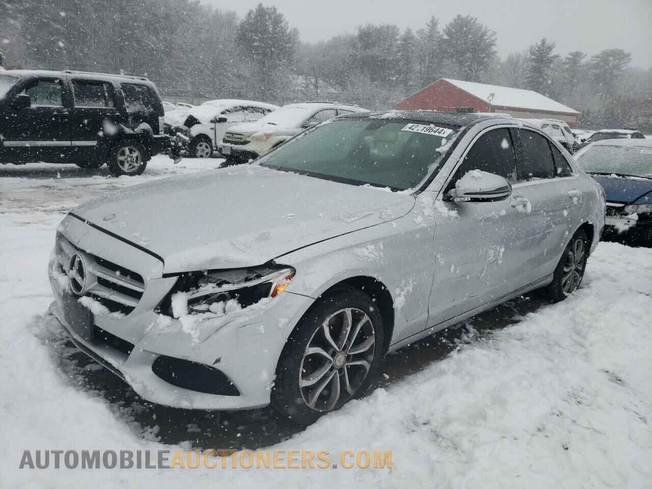 55SWF4KB4GU168619 MERCEDES-BENZ C-CLASS 2016