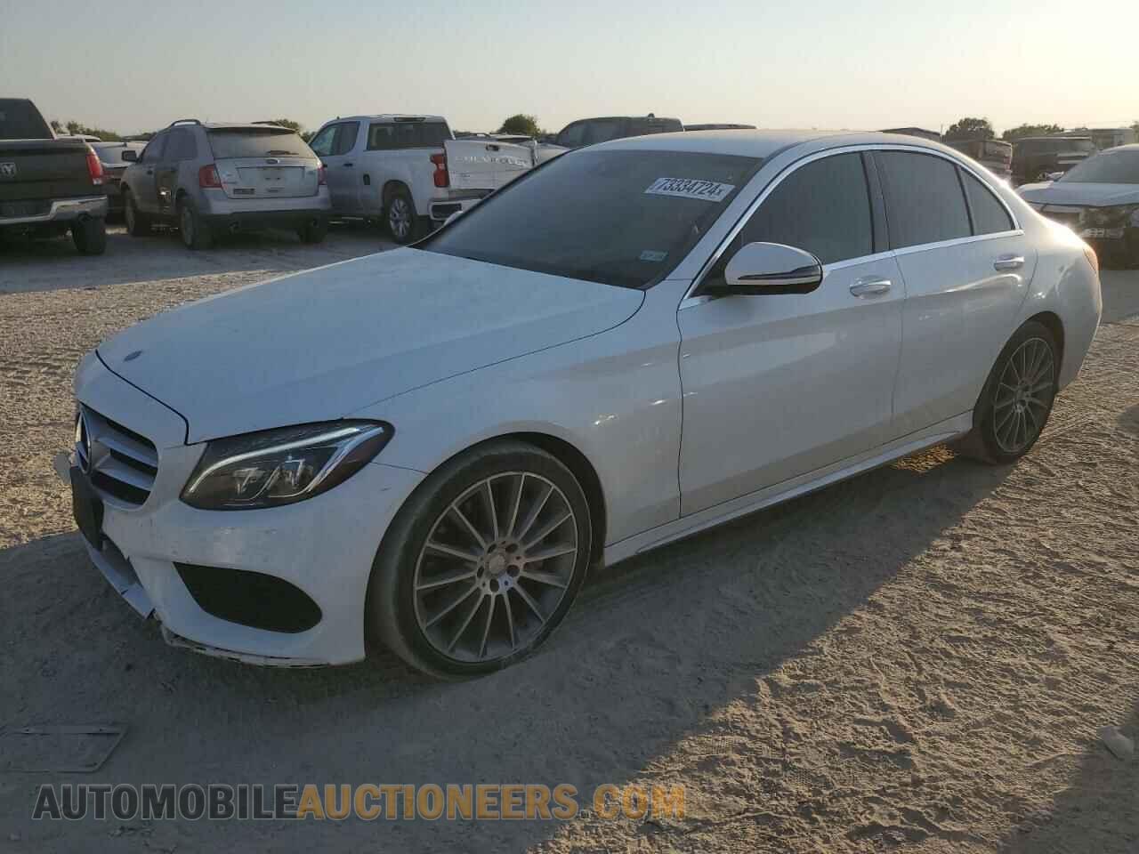 55SWF4KB4GU173304 MERCEDES-BENZ C-CLASS 2016