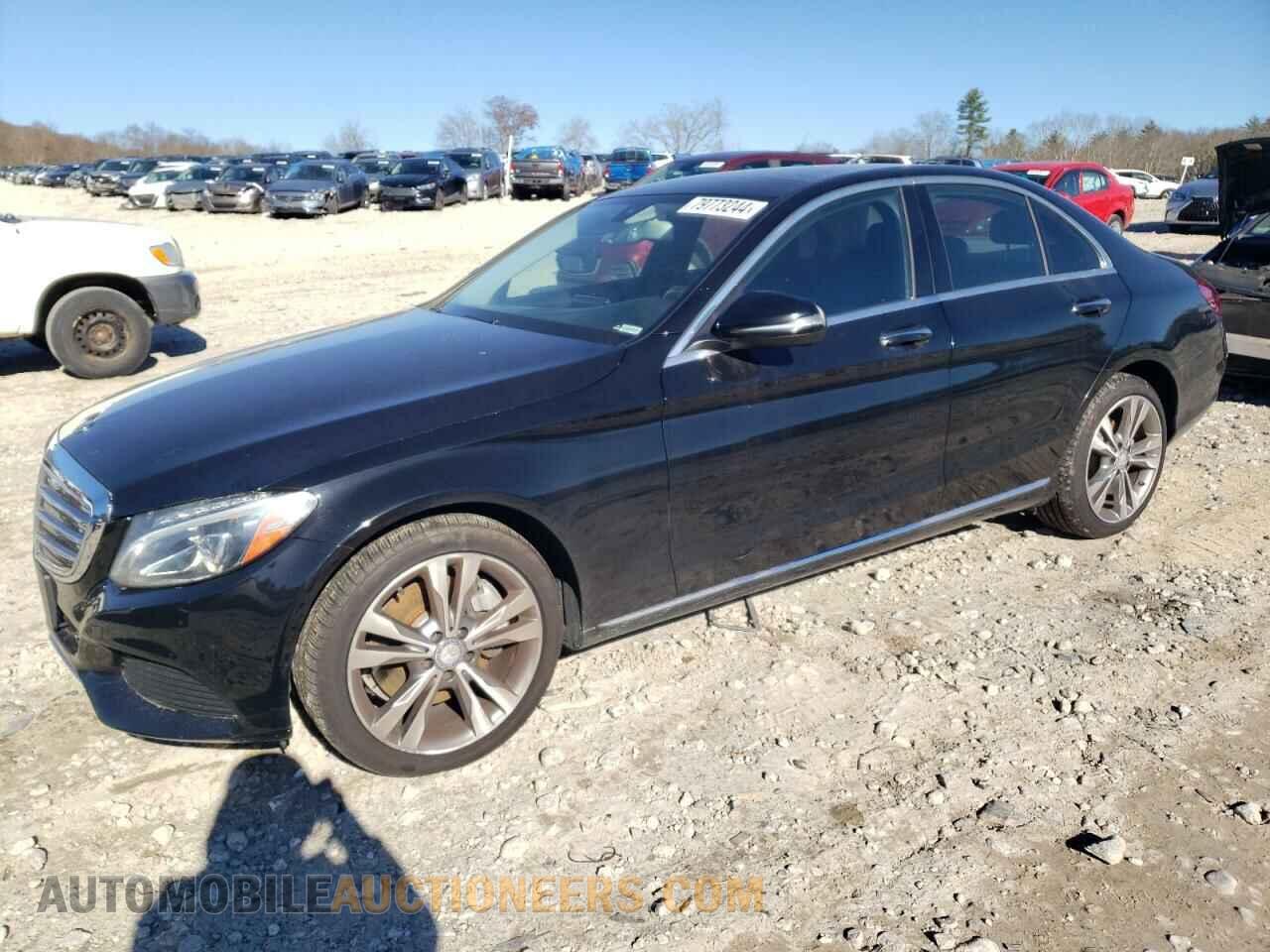 55SWF4KB4HU184627 MERCEDES-BENZ C-CLASS 2017