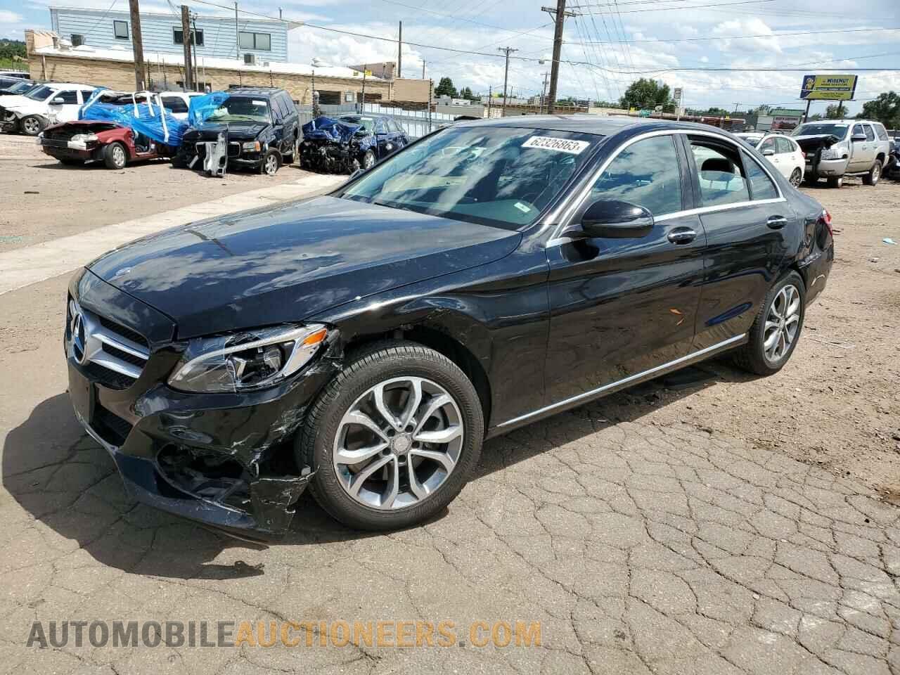 55SWF4KB4HU188077 MERCEDES-BENZ C-CLASS 2017