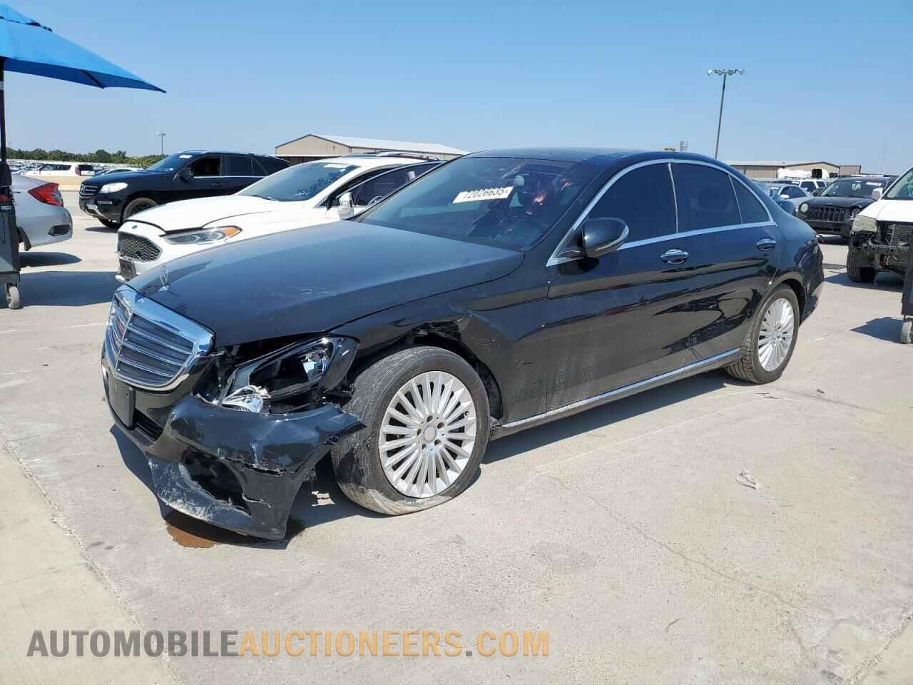 55SWF4KB4HU191867 MERCEDES-BENZ C-CLASS 2017