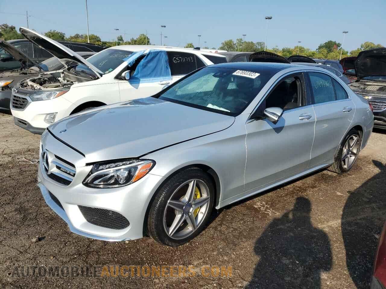 55SWF4KB4HU196437 MERCEDES-BENZ C-CLASS 2017