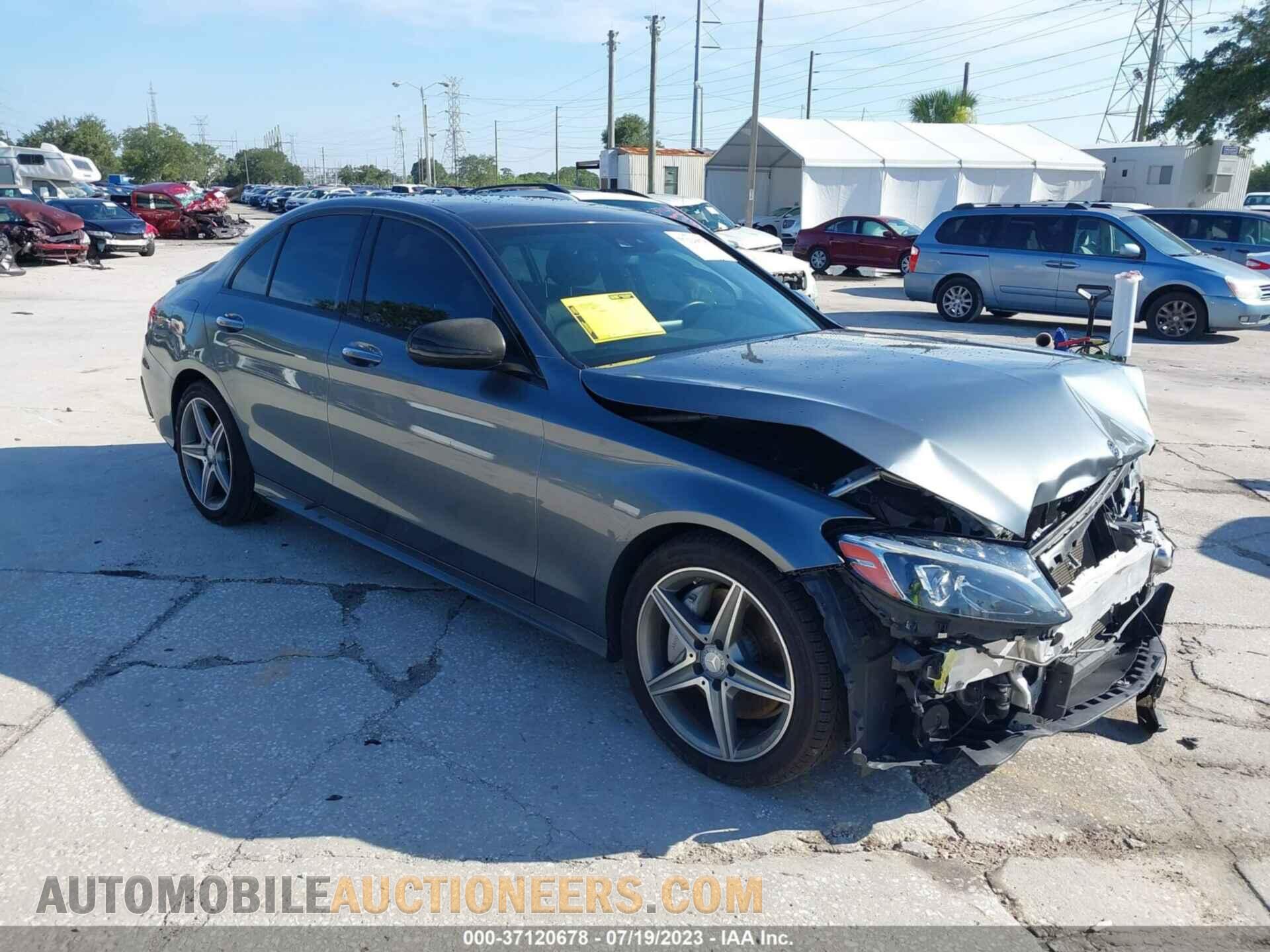 55SWF4KB4HU201166 MERCEDES-BENZ C-CLASS 2017