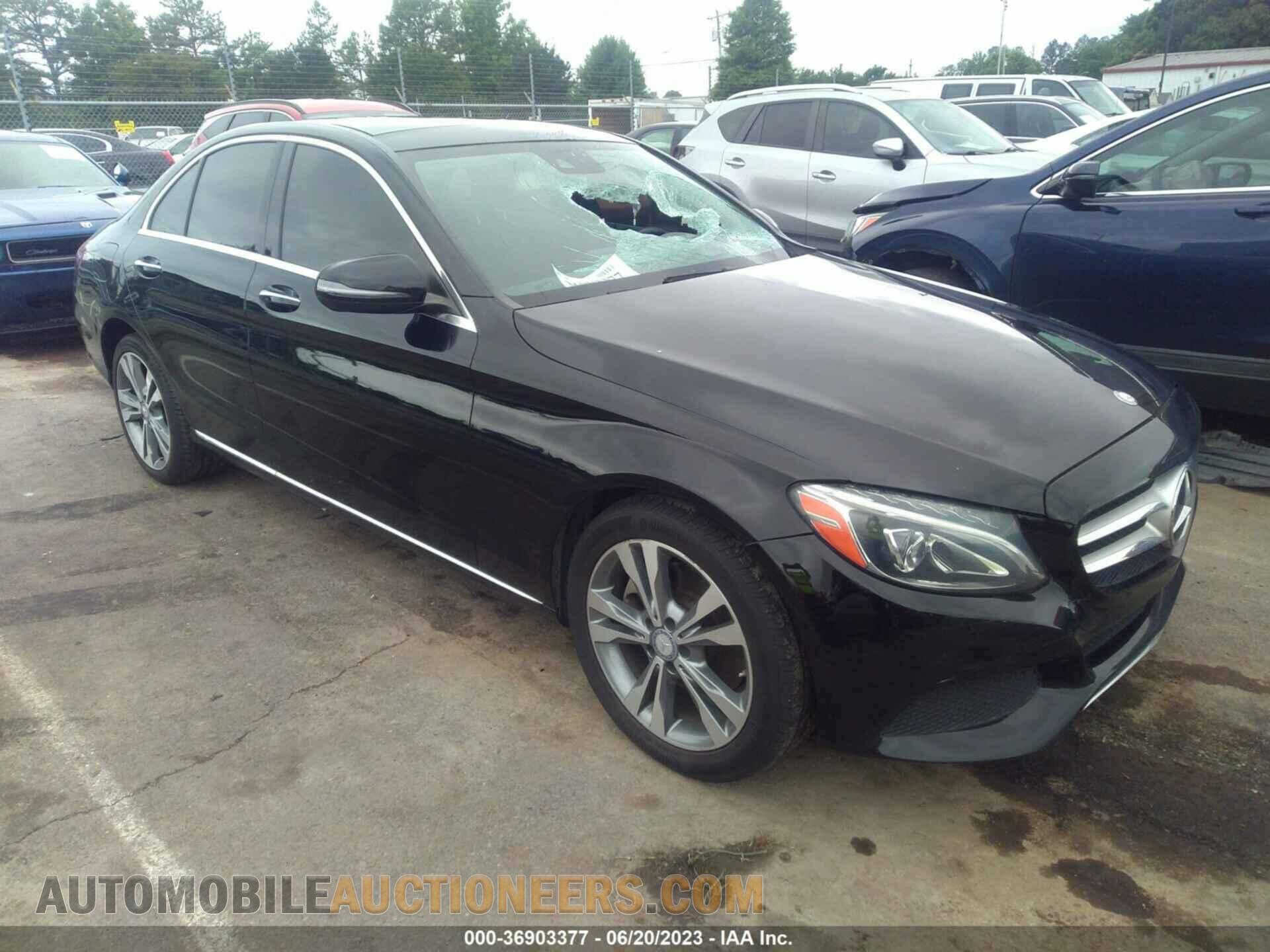 55SWF4KB4HU206822 MERCEDES-BENZ C-CLASS 2017