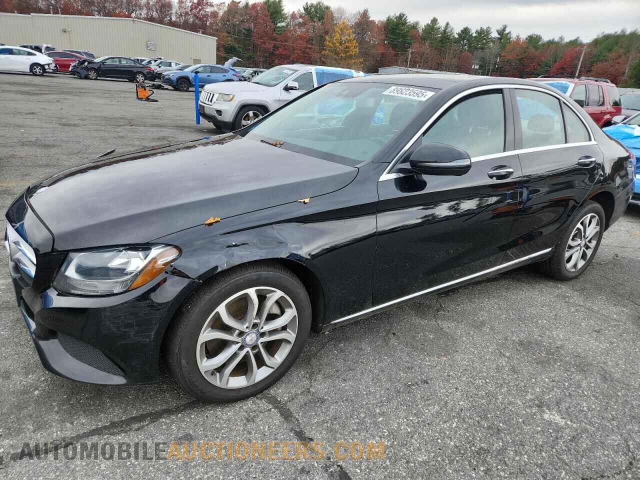 55SWF4KB4HU210076 MERCEDES-BENZ C-CLASS 2017