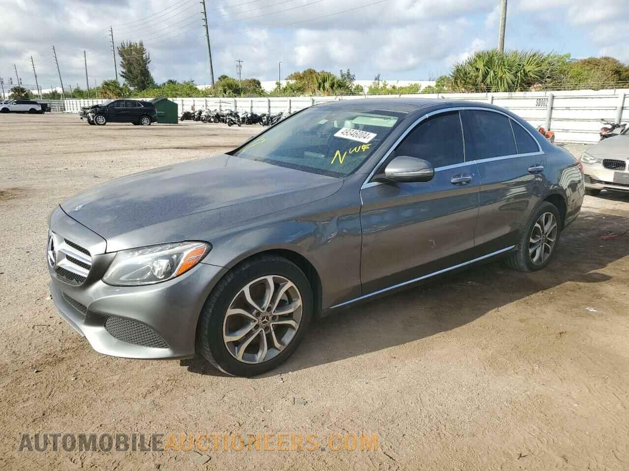 55SWF4KB4HU214841 MERCEDES-BENZ C-CLASS 2017
