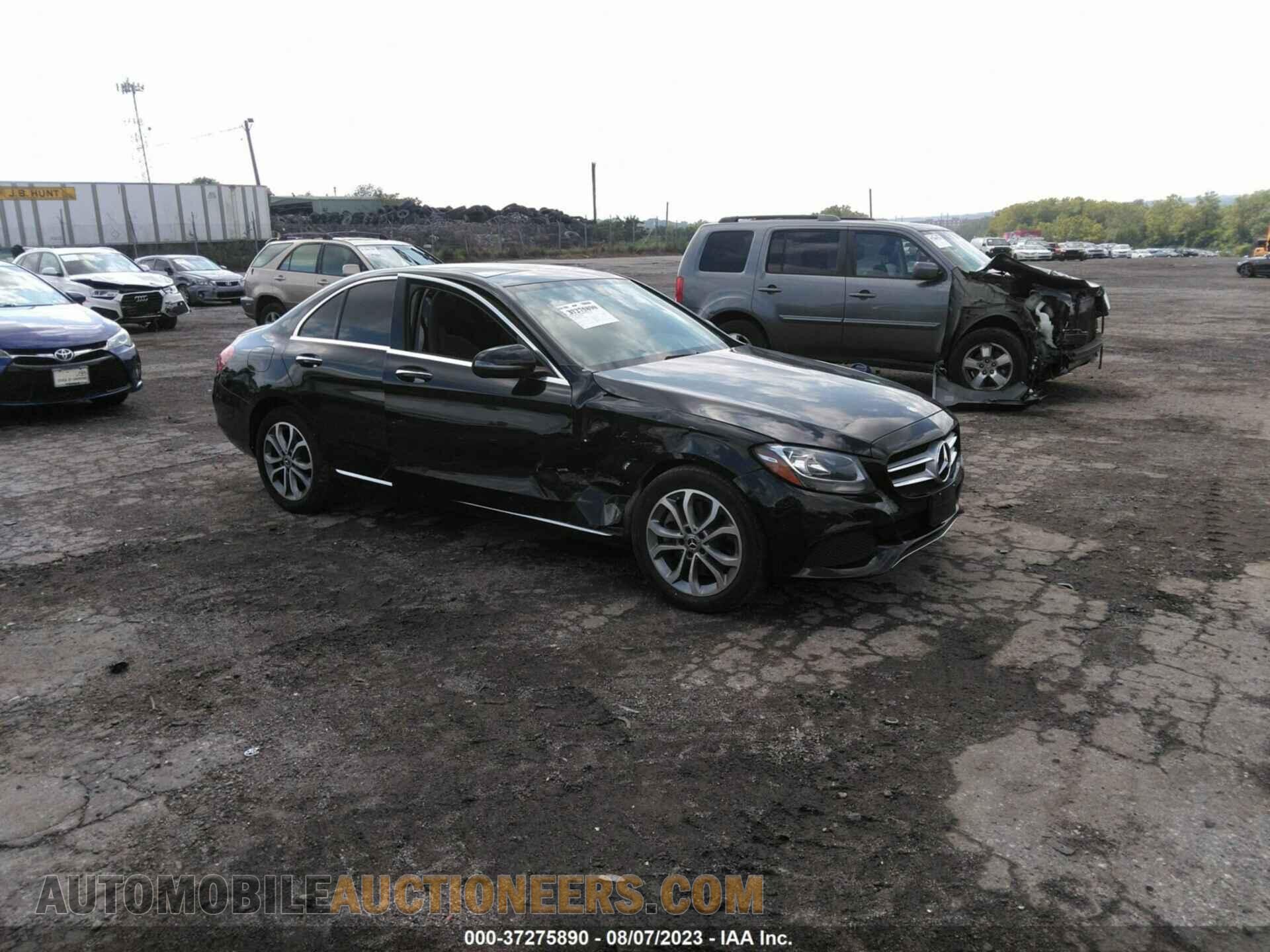 55SWF4KB4HU217576 MERCEDES-BENZ C-CLASS 2017