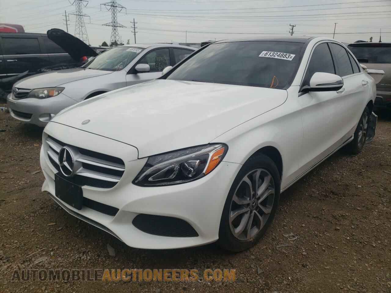 55SWF4KB4HU218968 MERCEDES-BENZ C-CLASS 2017