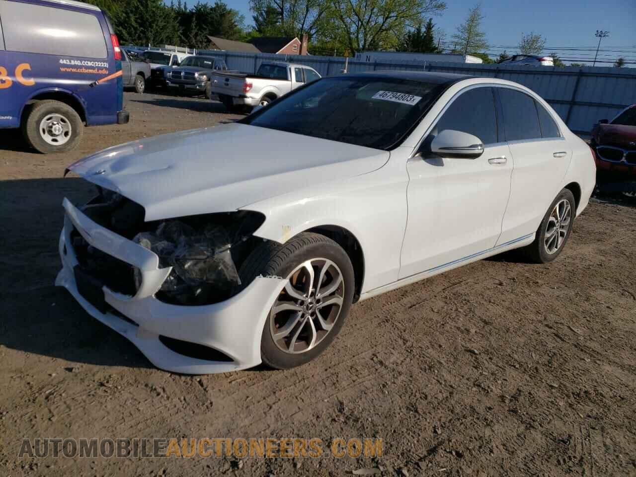 55SWF4KB4HU227864 MERCEDES-BENZ C-CLASS 2017