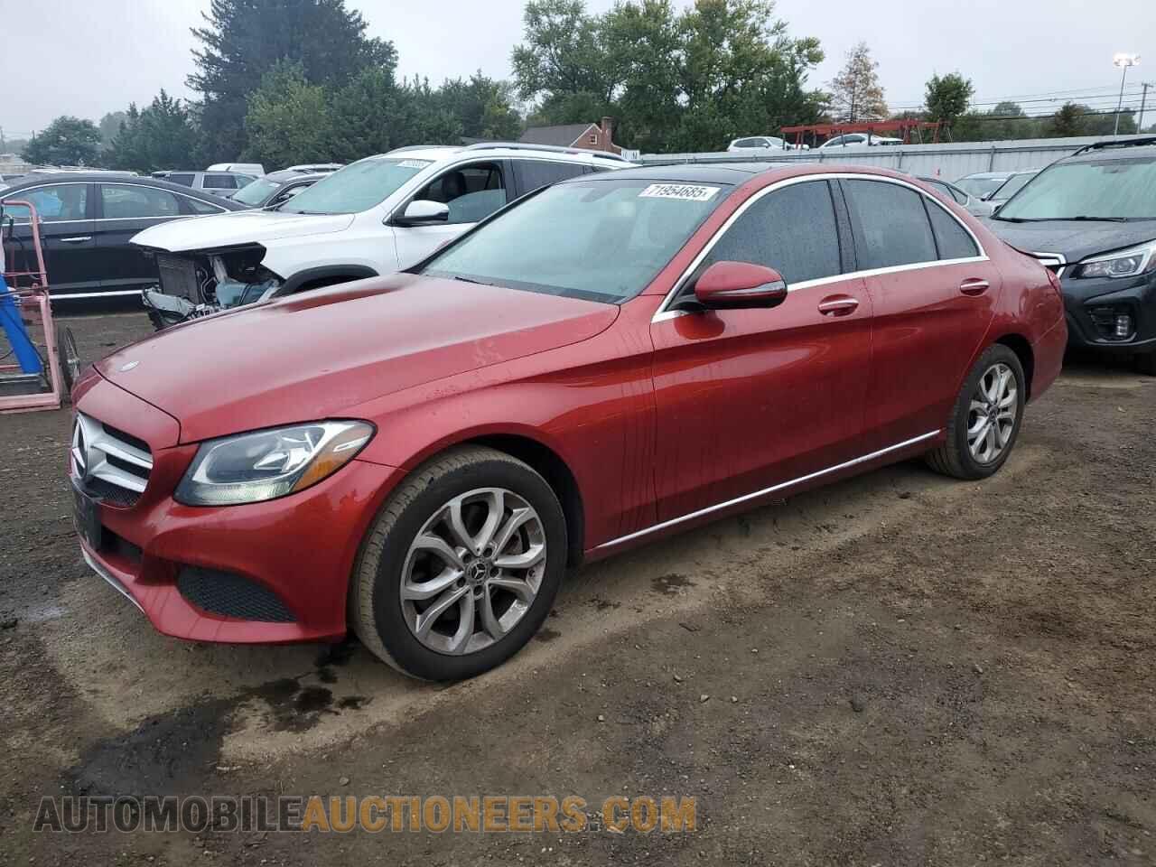 55SWF4KB4HU228741 MERCEDES-BENZ C-CLASS 2017