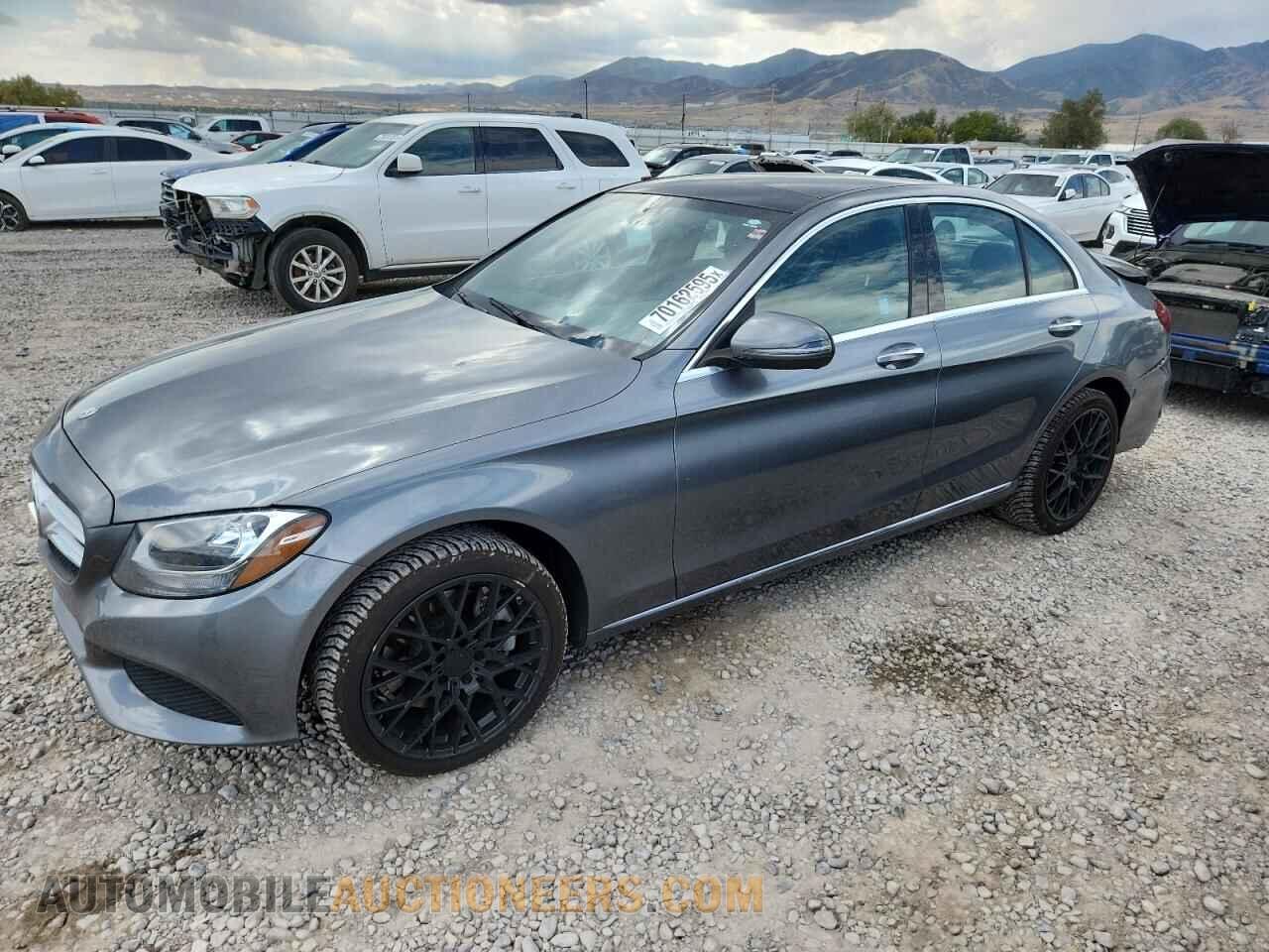 55SWF4KB4JU235193 MERCEDES-BENZ C-CLASS 2018