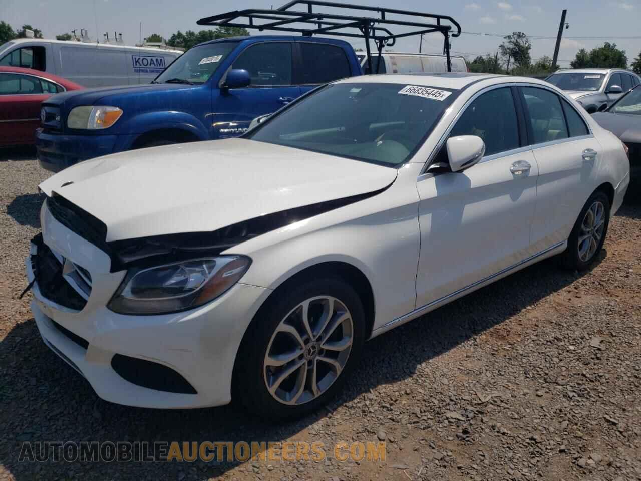 55SWF4KB4JU255492 MERCEDES-BENZ C-CLASS 2018