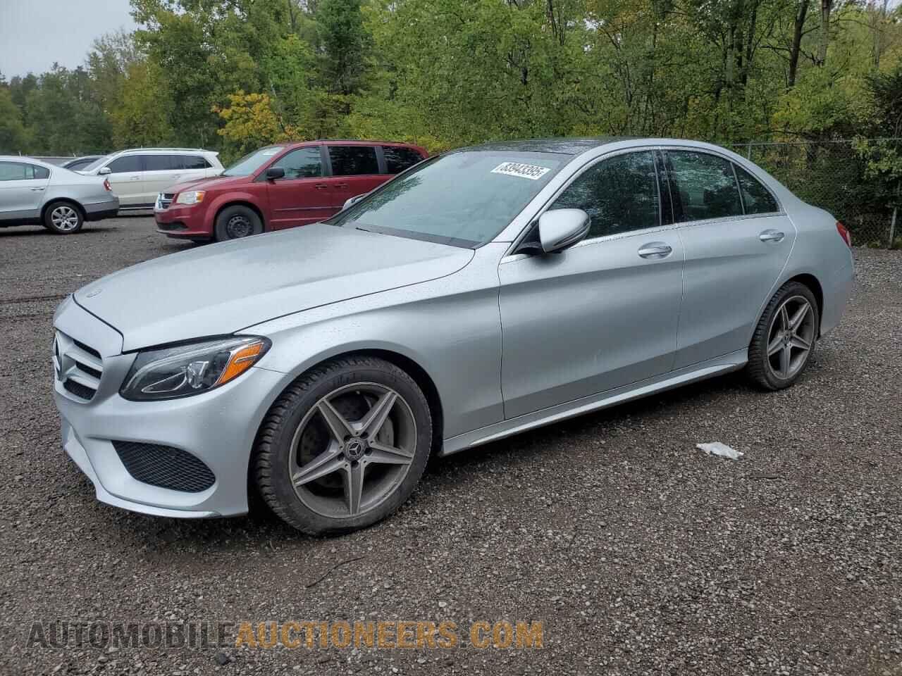 55SWF4KB4JU258649 MERCEDES-BENZ C-CLASS 2018