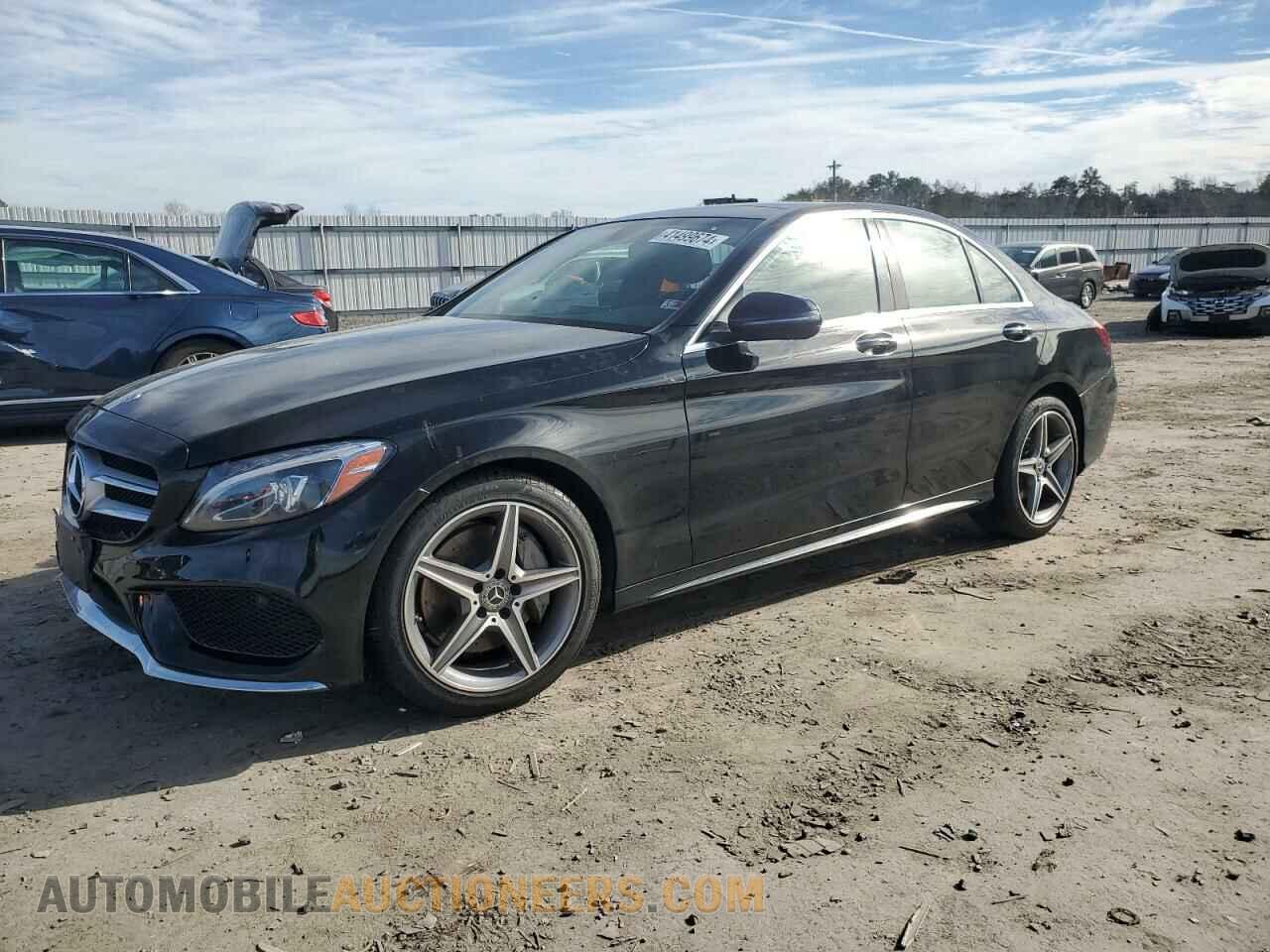 55SWF4KB4JU271319 MERCEDES-BENZ C-CLASS 2018