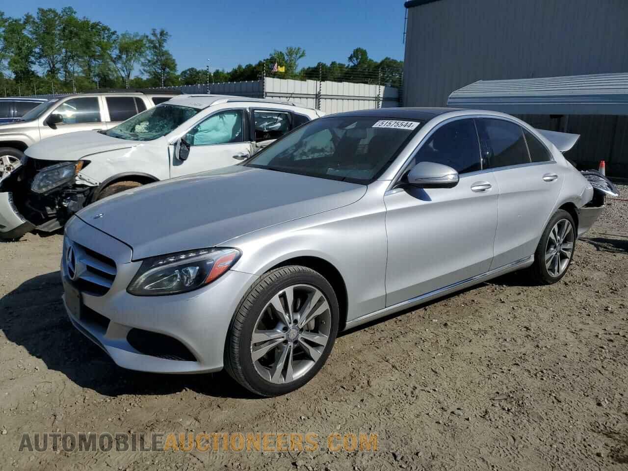 55SWF4KB5FU000552 MERCEDES-BENZ C-CLASS 2015