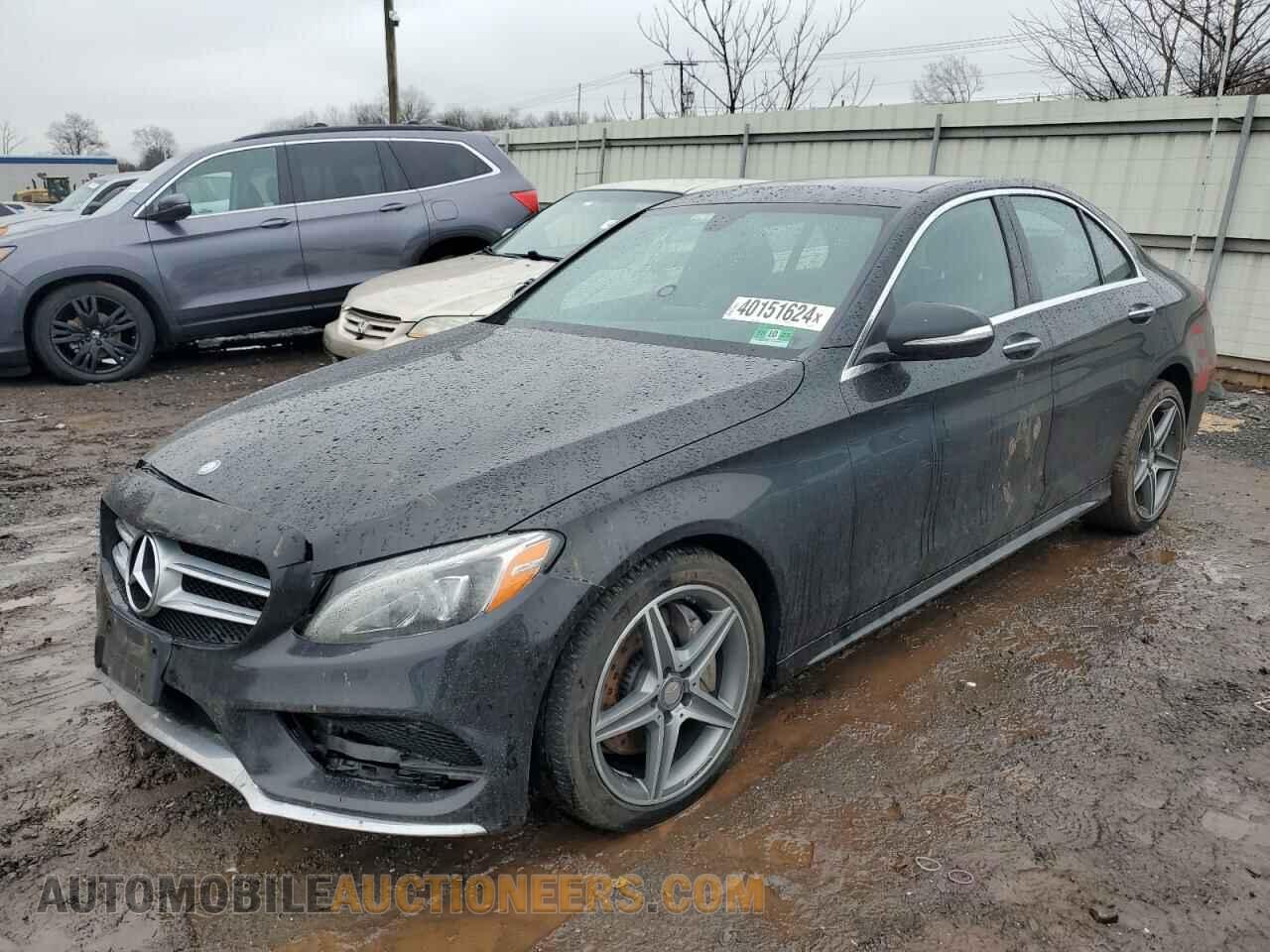 55SWF4KB5FU001782 MERCEDES-BENZ C-CLASS 2015