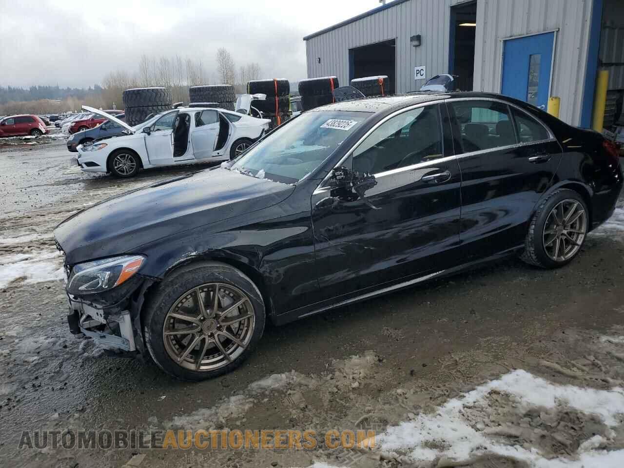 55SWF4KB5FU002317 MERCEDES-BENZ C-CLASS 2015
