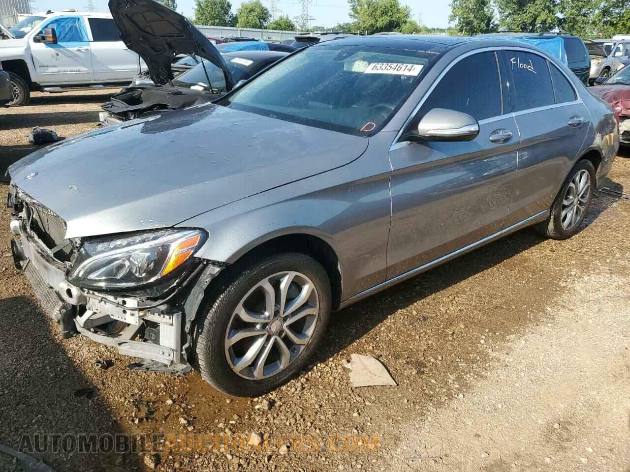 55SWF4KB5FU003953 MERCEDES-BENZ C-CLASS 2015
