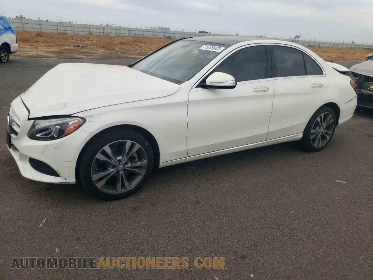 55SWF4KB5FU004164 MERCEDES-BENZ C-CLASS 2015