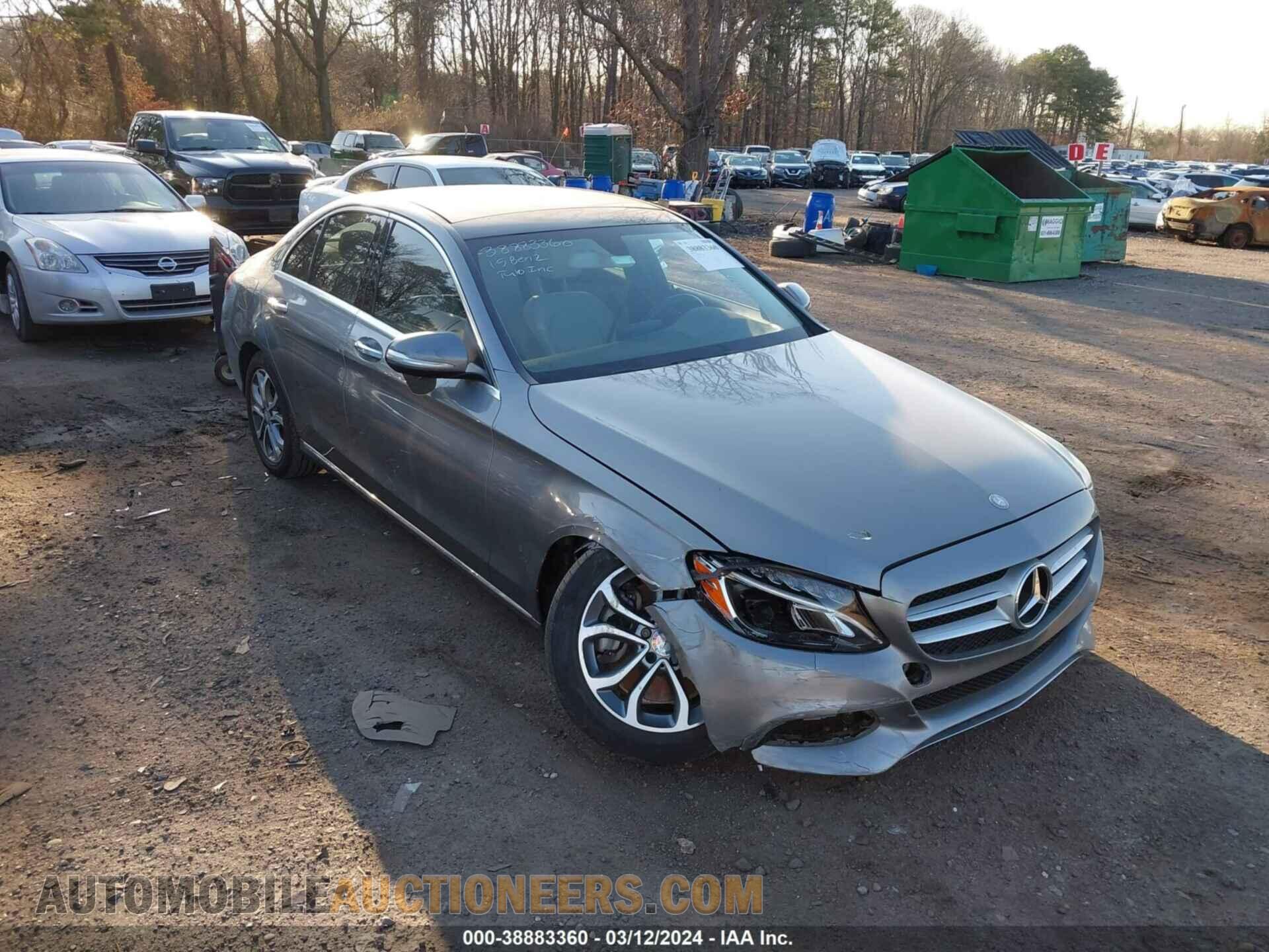 55SWF4KB5FU007341 MERCEDES-BENZ C 300 2015