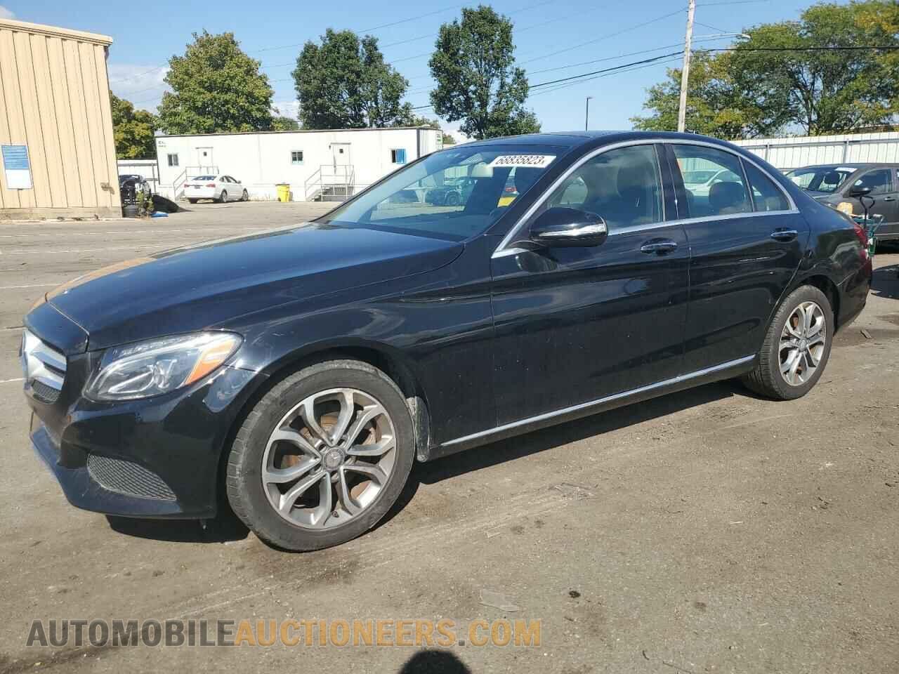 55SWF4KB5FU016606 MERCEDES-BENZ C-CLASS 2015