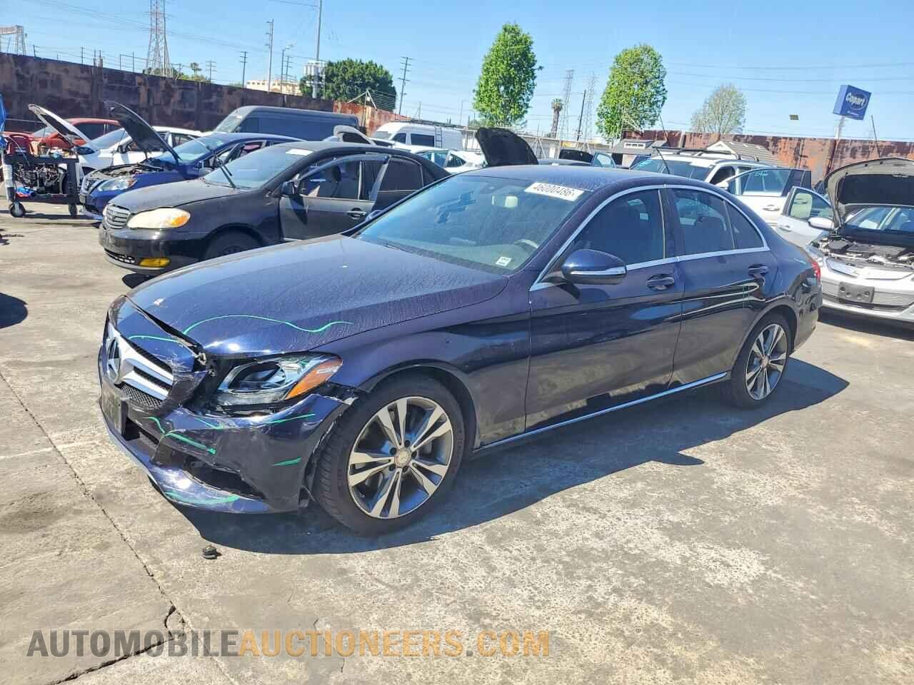 55SWF4KB5FU018744 MERCEDES-BENZ C-CLASS 2015